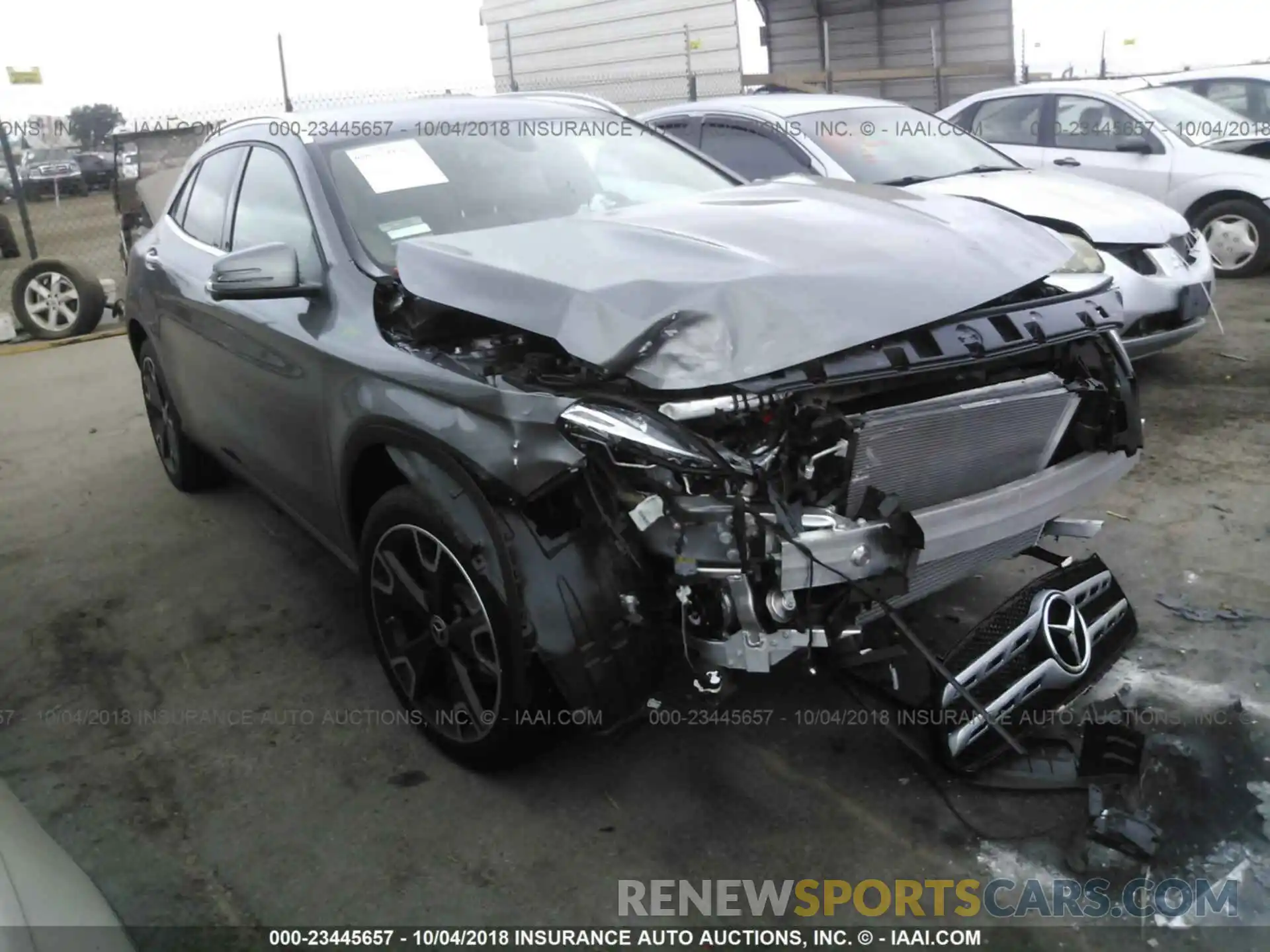 1 Photograph of a damaged car WDCTG4GB8KJ534930 Mercedes-benz Gla 2019