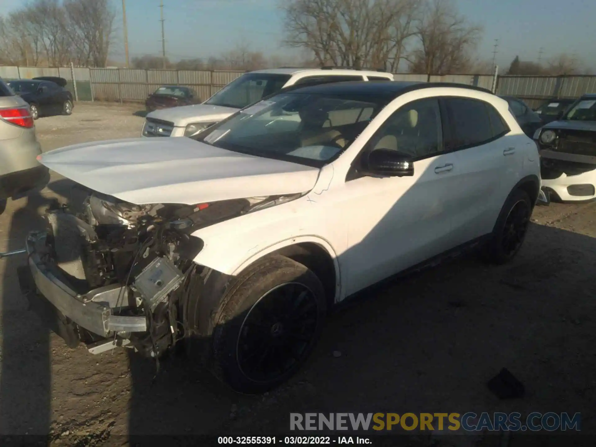 2 Photograph of a damaged car WDCTG4GB8KJ536046 MERCEDES-BENZ GLA 2019