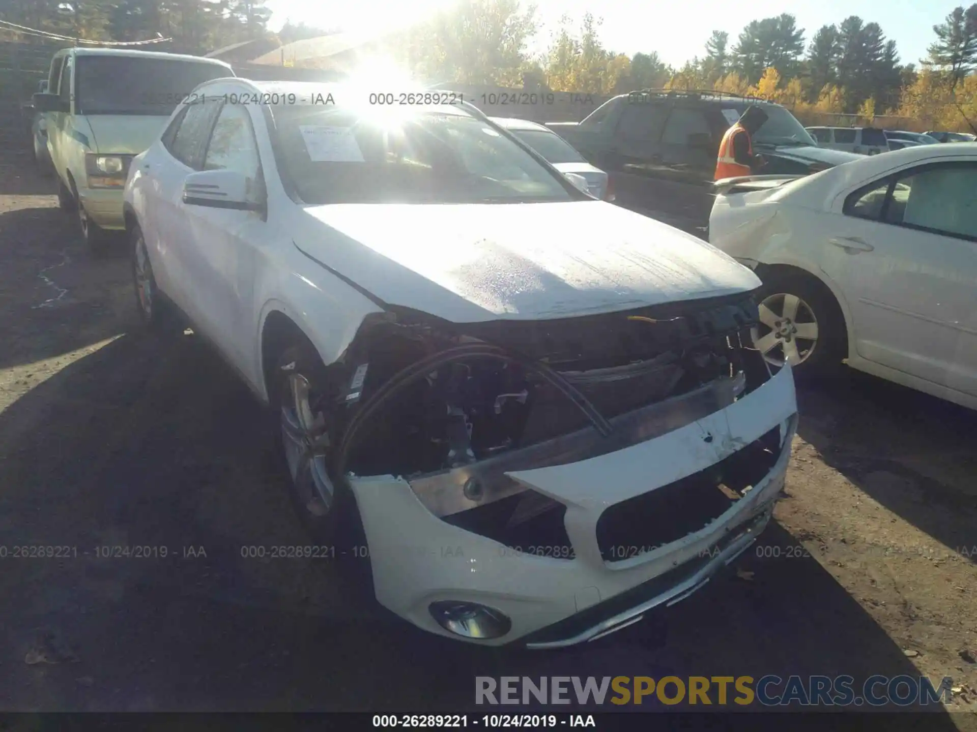 6 Photograph of a damaged car WDCTG4GB8KJ551193 MERCEDES-BENZ GLA 2019