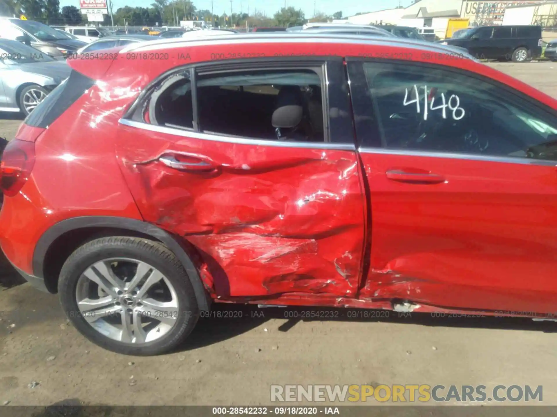 6 Photograph of a damaged car WDCTG4GB8KJ552263 MERCEDES-BENZ GLA 2019