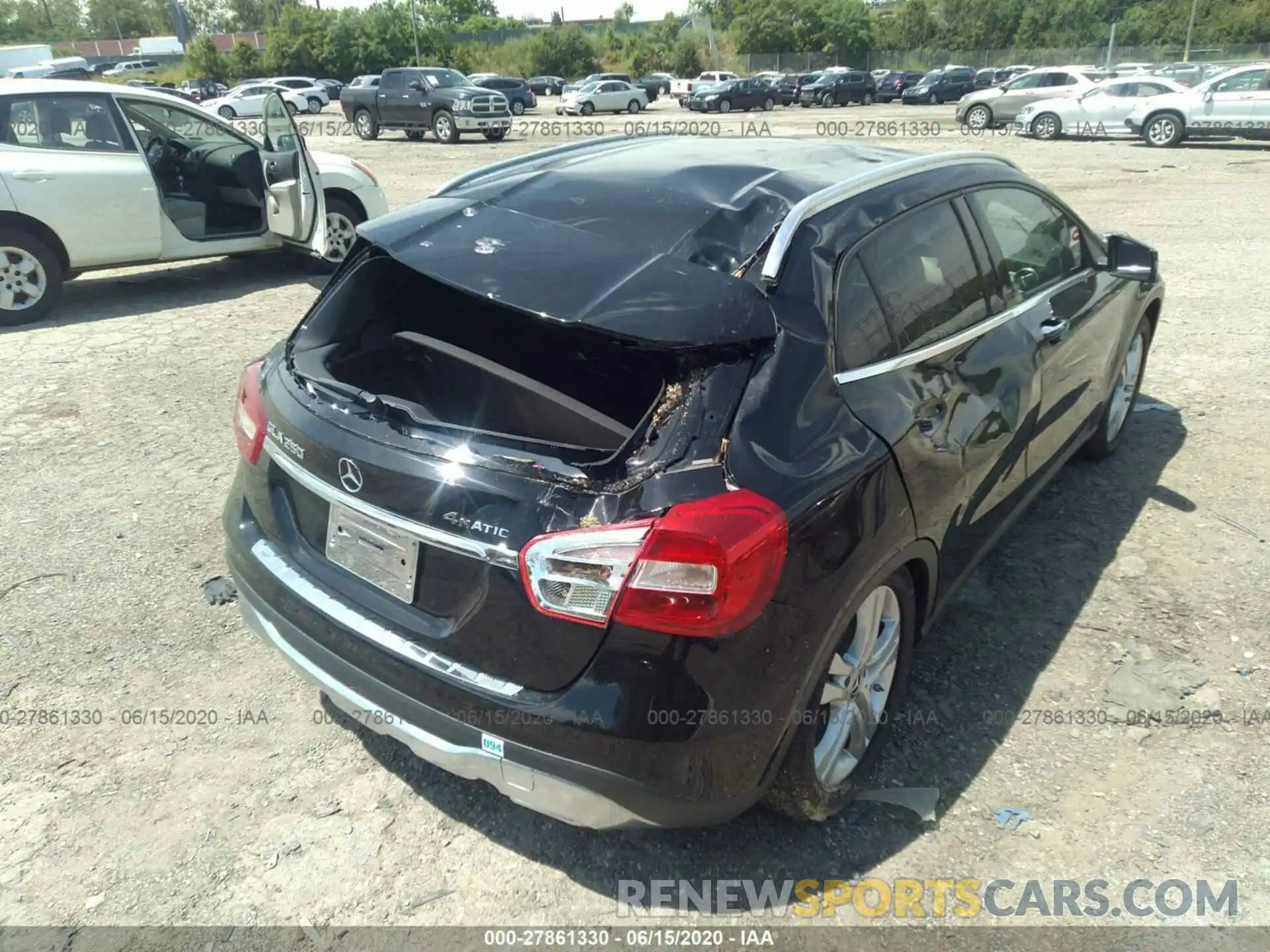 4 Photograph of a damaged car WDCTG4GB8KJ584890 MERCEDES-BENZ GLA 2019