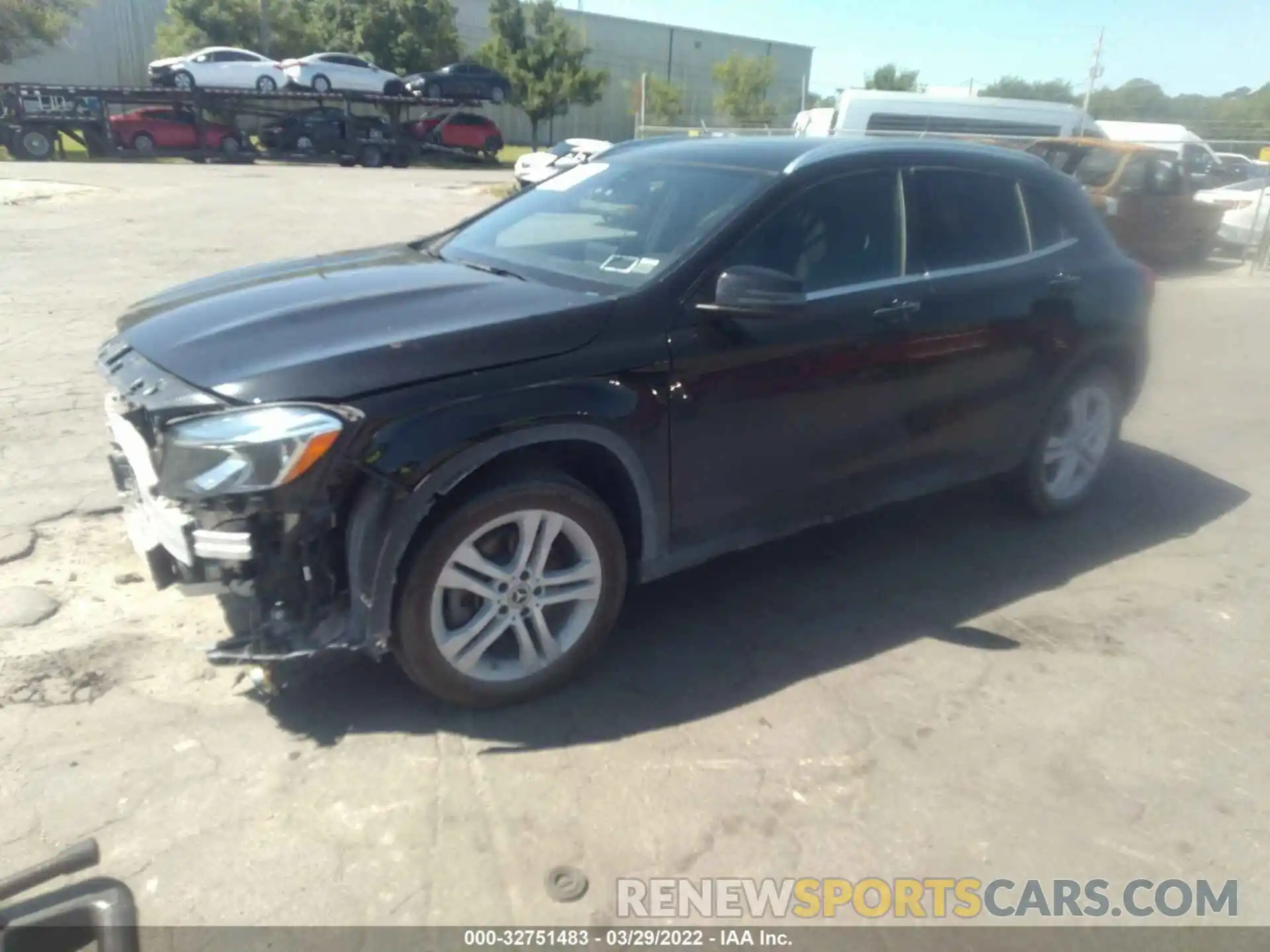 2 Photograph of a damaged car WDCTG4GB8KU009218 MERCEDES-BENZ GLA 2019