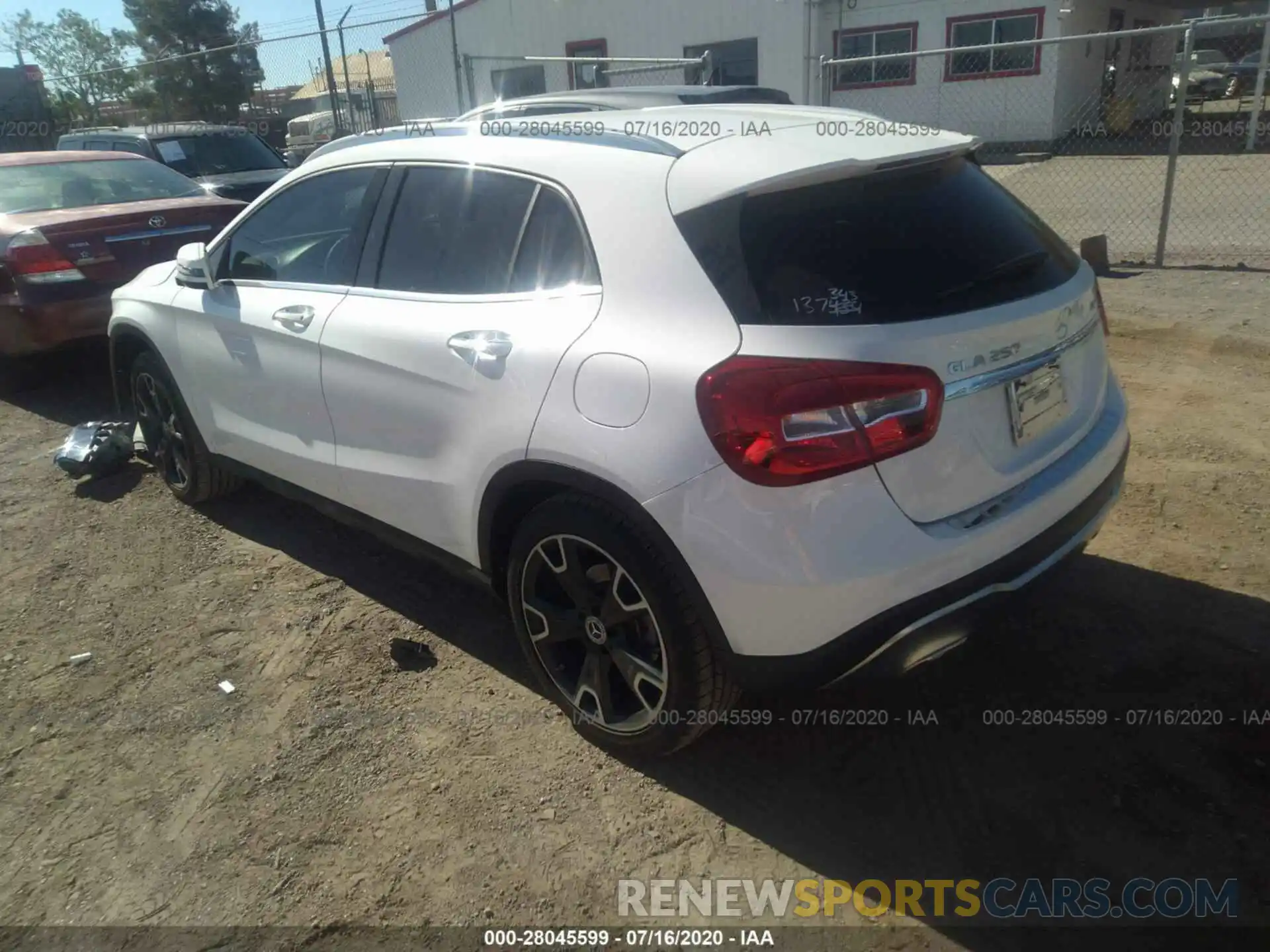 3 Photograph of a damaged car WDCTG4GB8KU009266 MERCEDES-BENZ GLA 2019