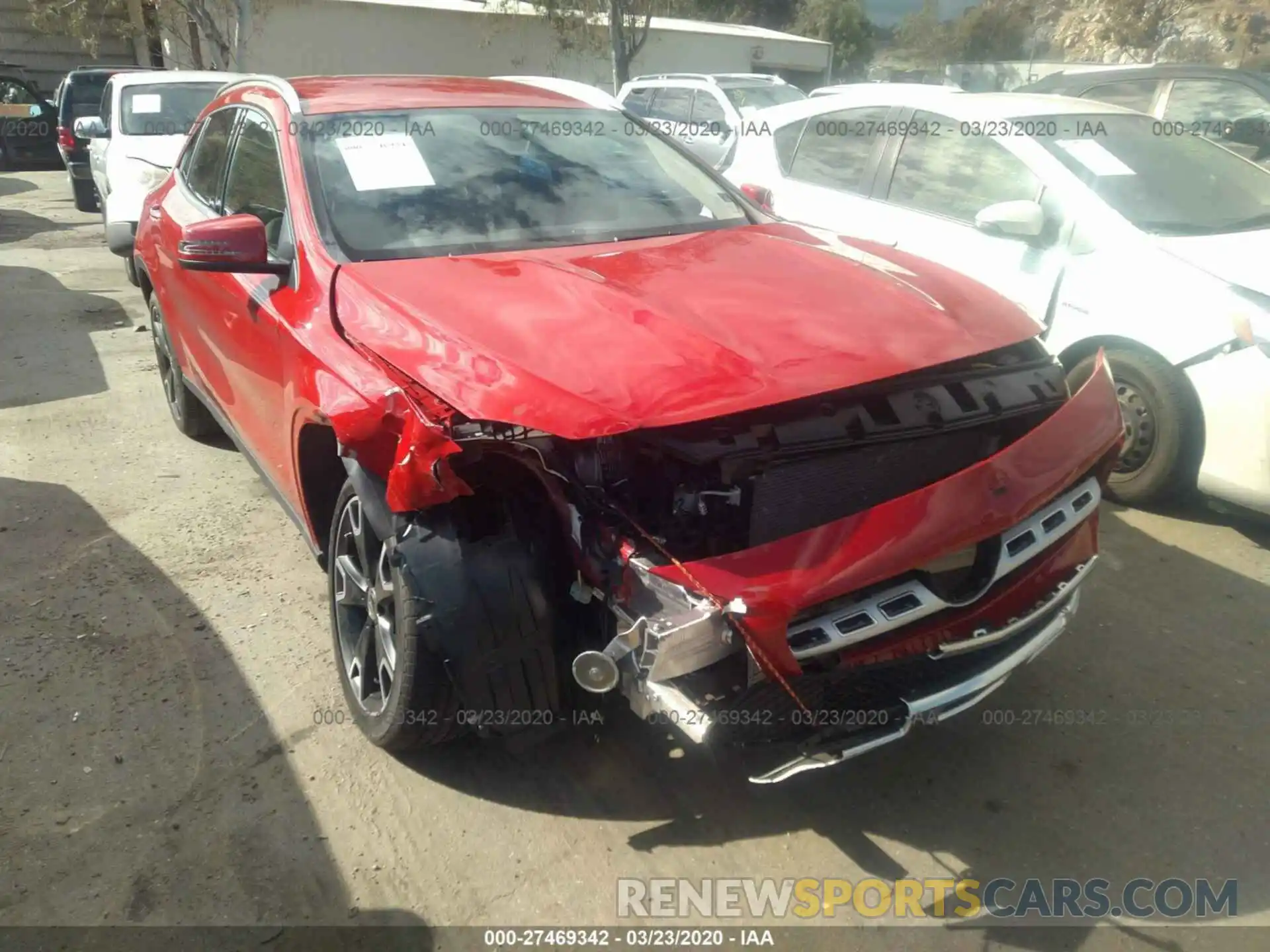 6 Photograph of a damaged car WDCTG4GB8KU017206 MERCEDES-BENZ GLA 2019