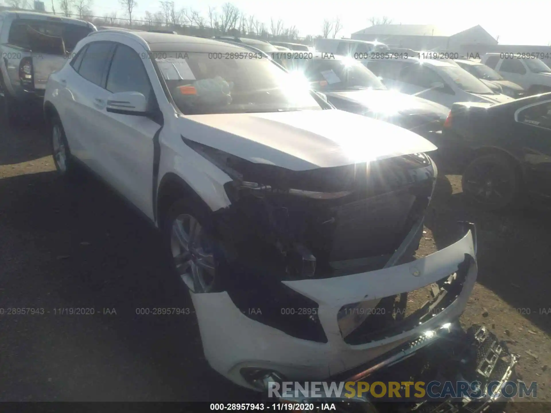 6 Photograph of a damaged car WDCTG4GB9KJ549419 MERCEDES-BENZ GLA 2019