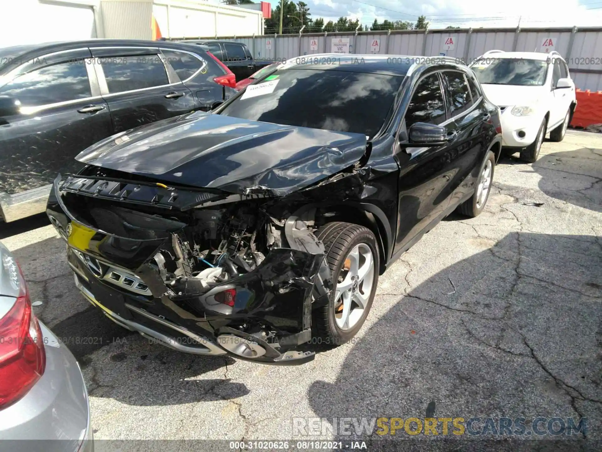 6 Photograph of a damaged car WDCTG4GB9KJ586888 MERCEDES-BENZ GLA 2019