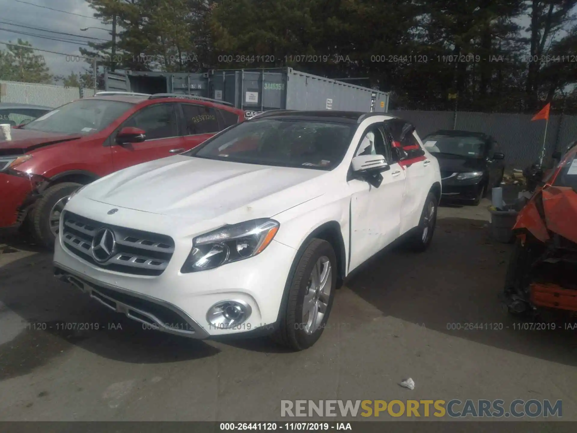 2 Фотография поврежденного автомобиля WDCTG4GB9KJ587894 MERCEDES-BENZ GLA 2019