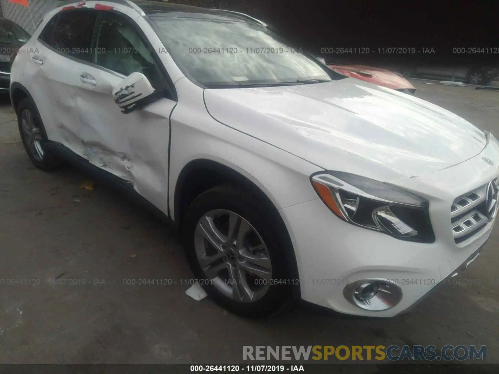 6 Photograph of a damaged car WDCTG4GB9KJ587894 MERCEDES-BENZ GLA 2019