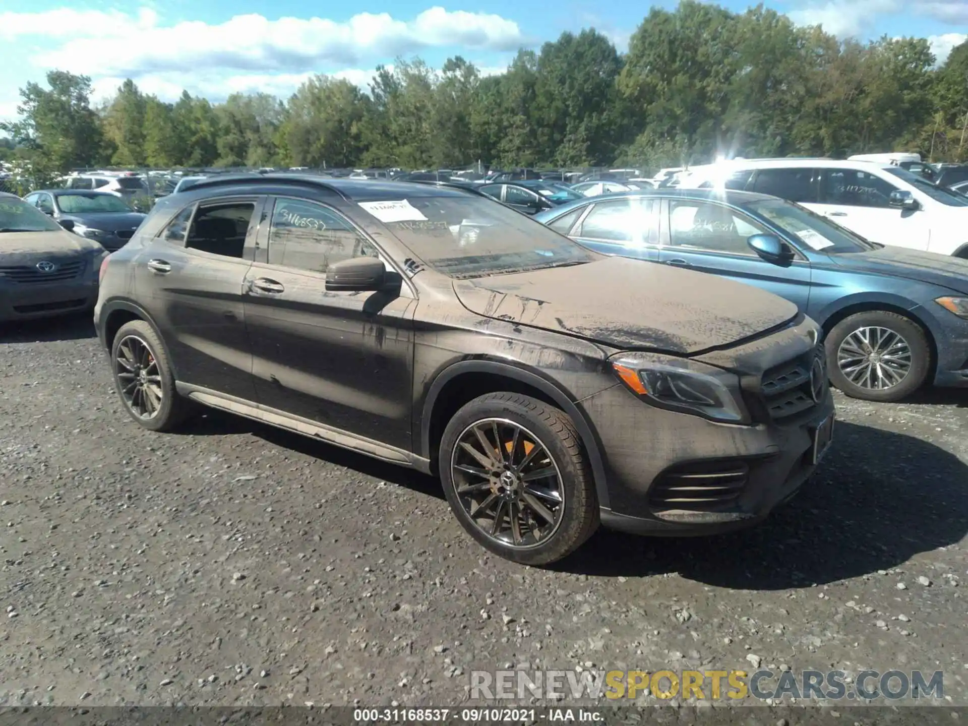 1 Photograph of a damaged car WDCTG4GB9KU014752 MERCEDES-BENZ GLA 2019