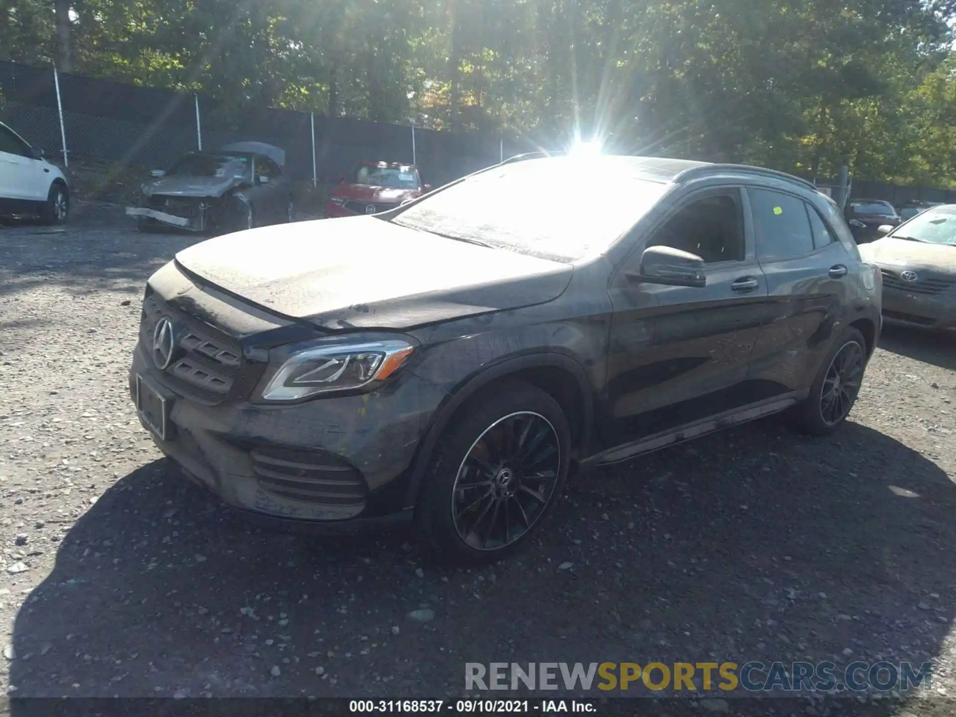 2 Photograph of a damaged car WDCTG4GB9KU014752 MERCEDES-BENZ GLA 2019