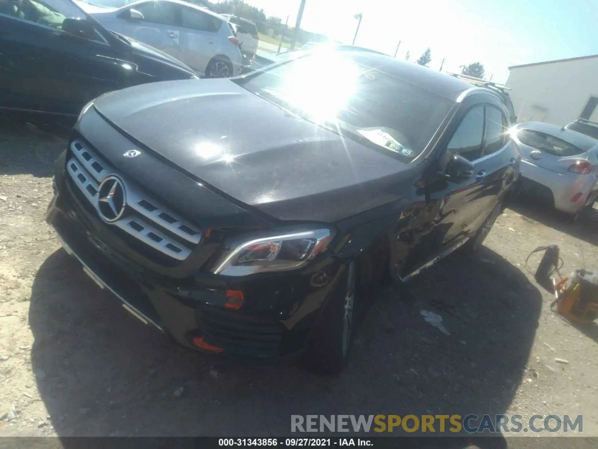 2 Фотография поврежденного автомобиля WDCTG4GB9KU015044 MERCEDES-BENZ GLA 2019