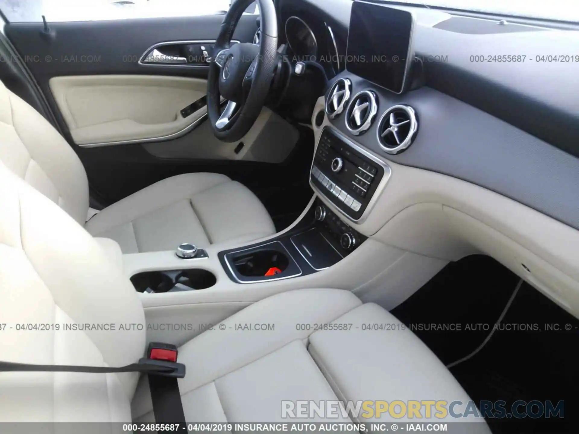 5 Фотография поврежденного автомобиля WDCTG4GBXKJ549302 MERCEDES-BENZ GLA 2019