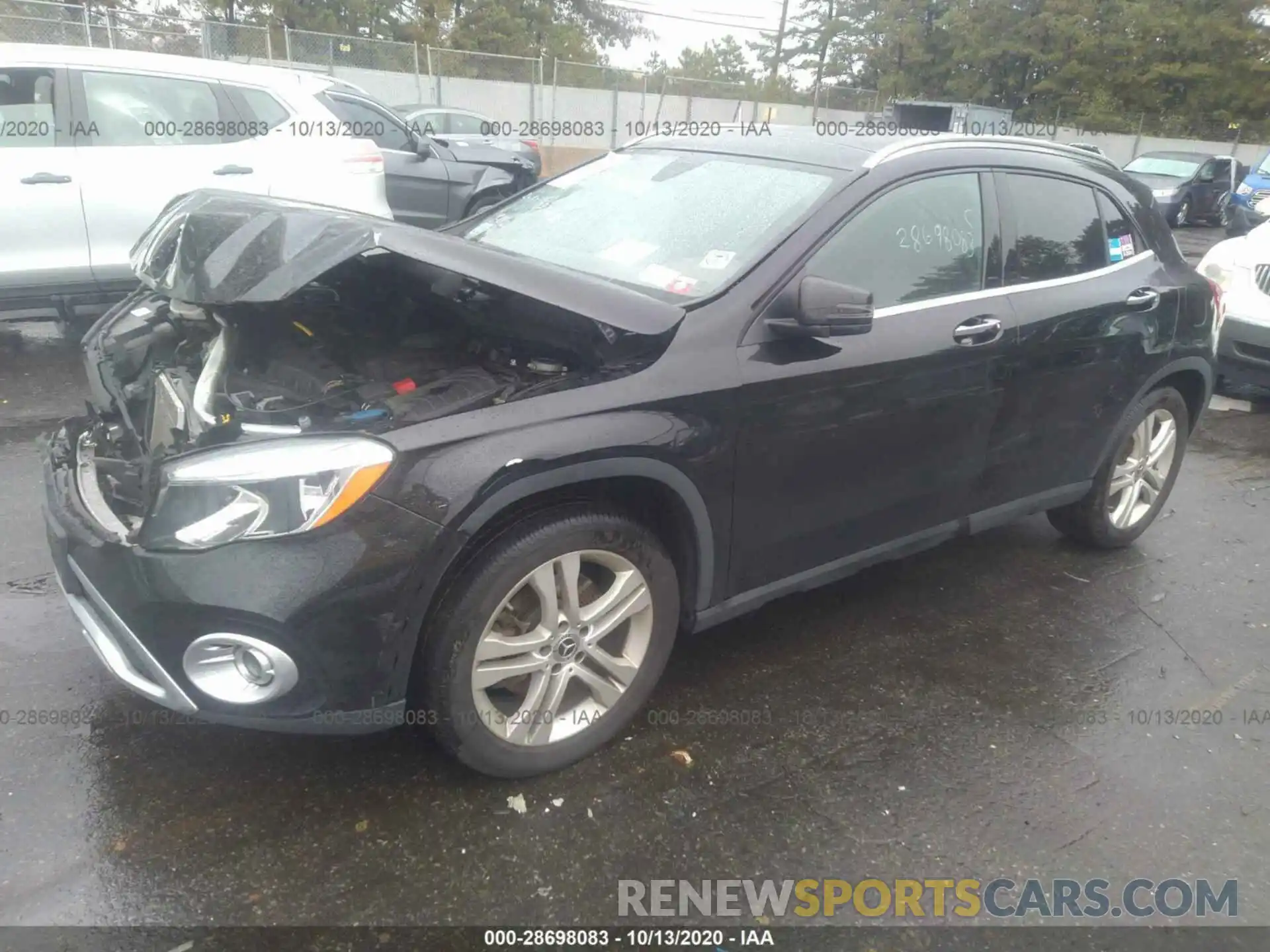 2 Photograph of a damaged car WDCTG4GBXKJ556606 MERCEDES-BENZ GLA 2019