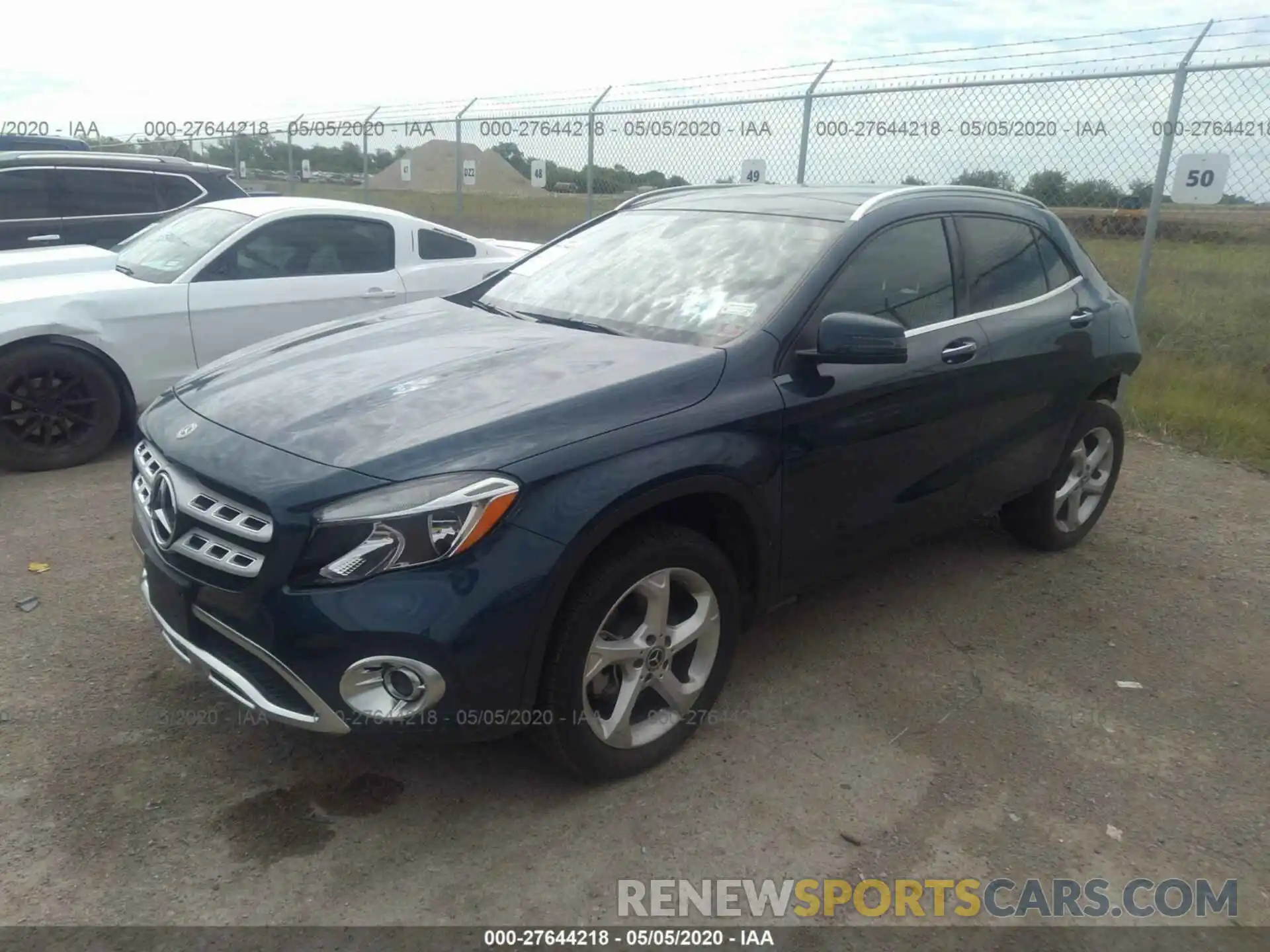 2 Photograph of a damaged car WDCTG4GBXKJ610244 MERCEDES-BENZ GLA 2019