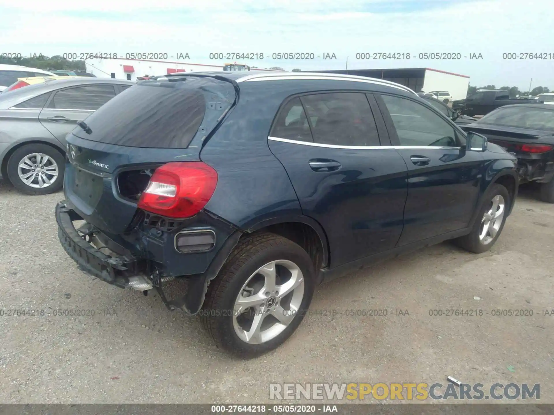 4 Photograph of a damaged car WDCTG4GBXKJ610244 MERCEDES-BENZ GLA 2019