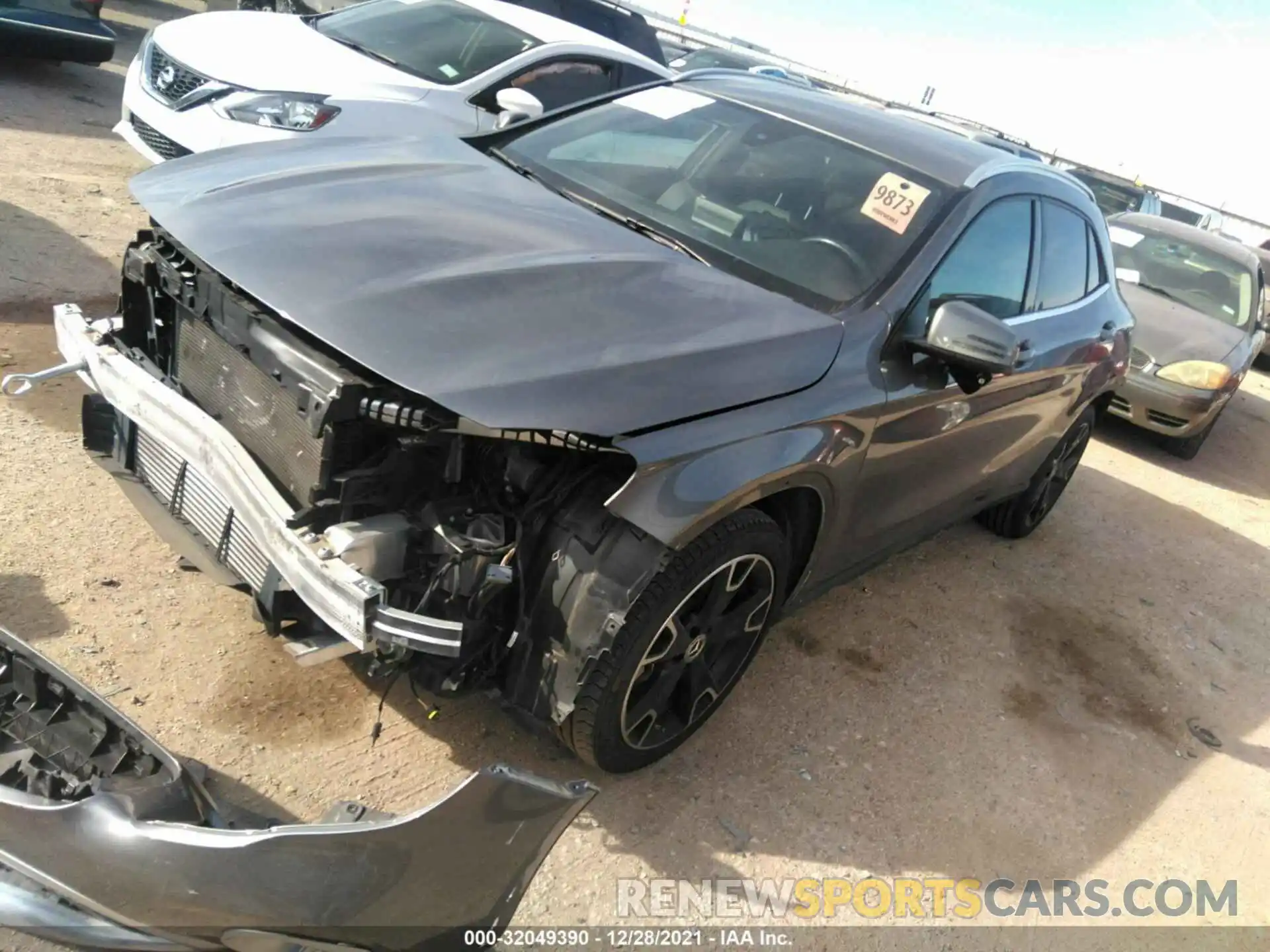 2 Photograph of a damaged car WDCTG4GBXKJ611524 MERCEDES-BENZ GLA 2019