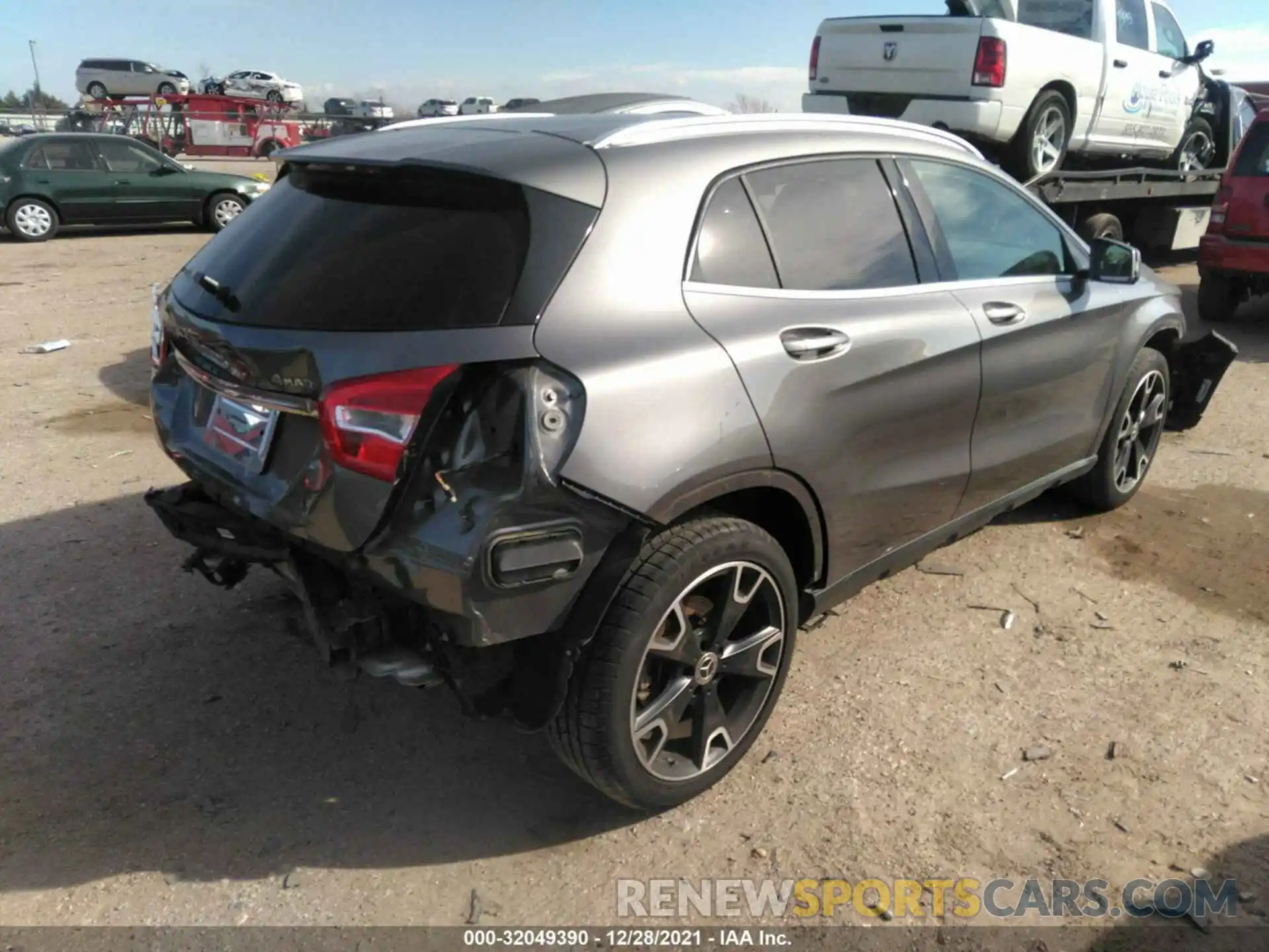 4 Photograph of a damaged car WDCTG4GBXKJ611524 MERCEDES-BENZ GLA 2019