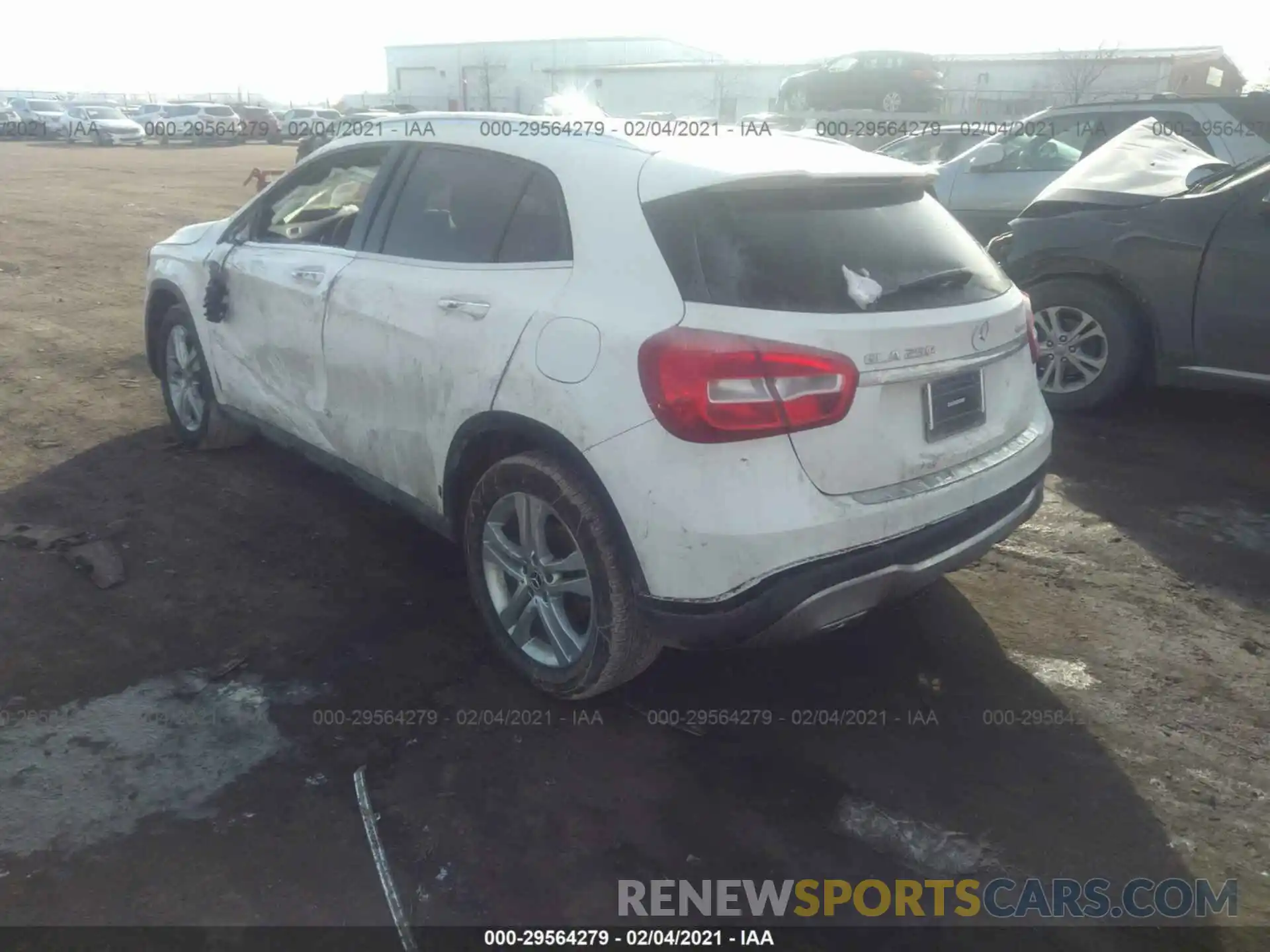 3 Photograph of a damaged car WDCTG4GBXKU012377 MERCEDES-BENZ GLA 2019