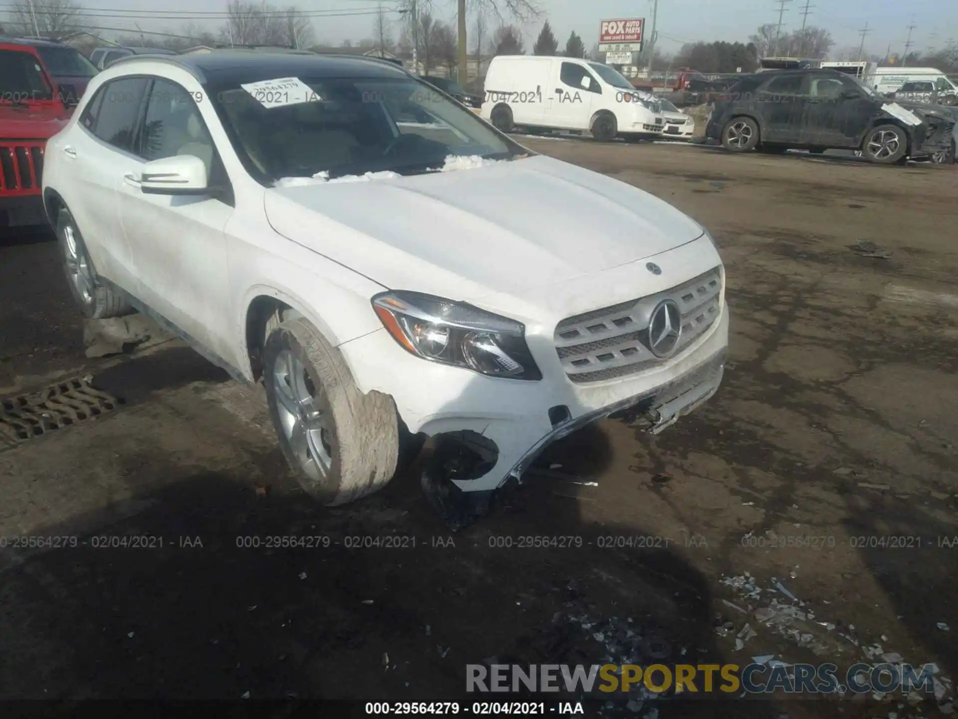 6 Фотография поврежденного автомобиля WDCTG4GBXKU012377 MERCEDES-BENZ GLA 2019