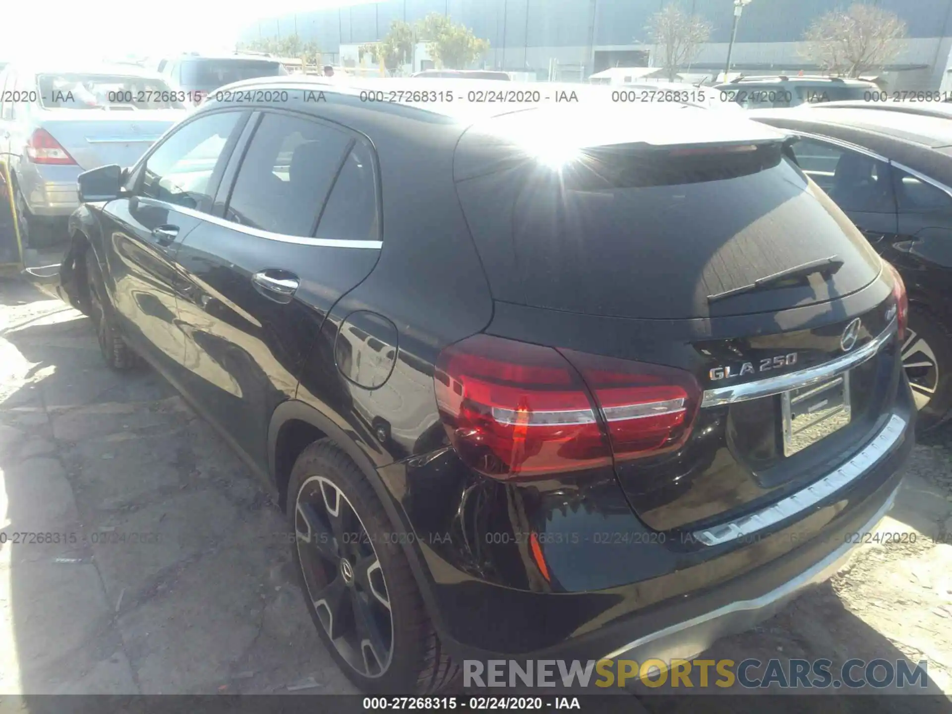 3 Photograph of a damaged car WDCTG4GBXKU013156 MERCEDES-BENZ GLA 2019