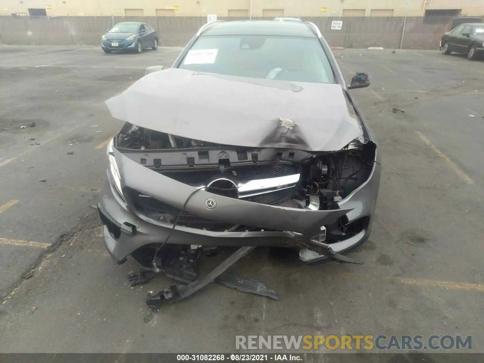 6 Photograph of a damaged car WDDTG5CB6KJ543715 MERCEDES-BENZ GLA 2019