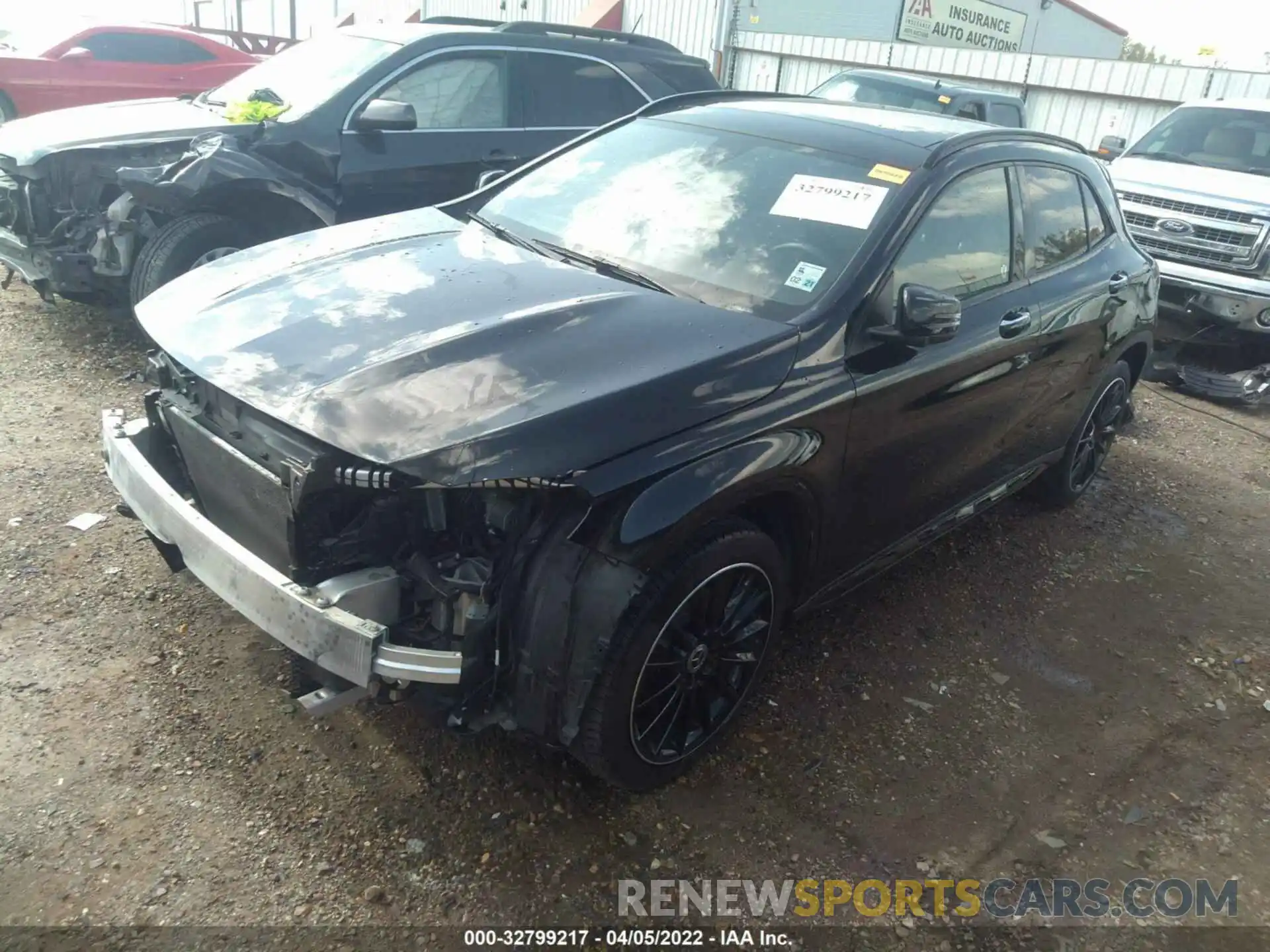 2 Photograph of a damaged car W1NTG4EB2LU040628 MERCEDES-BENZ GLA 2020