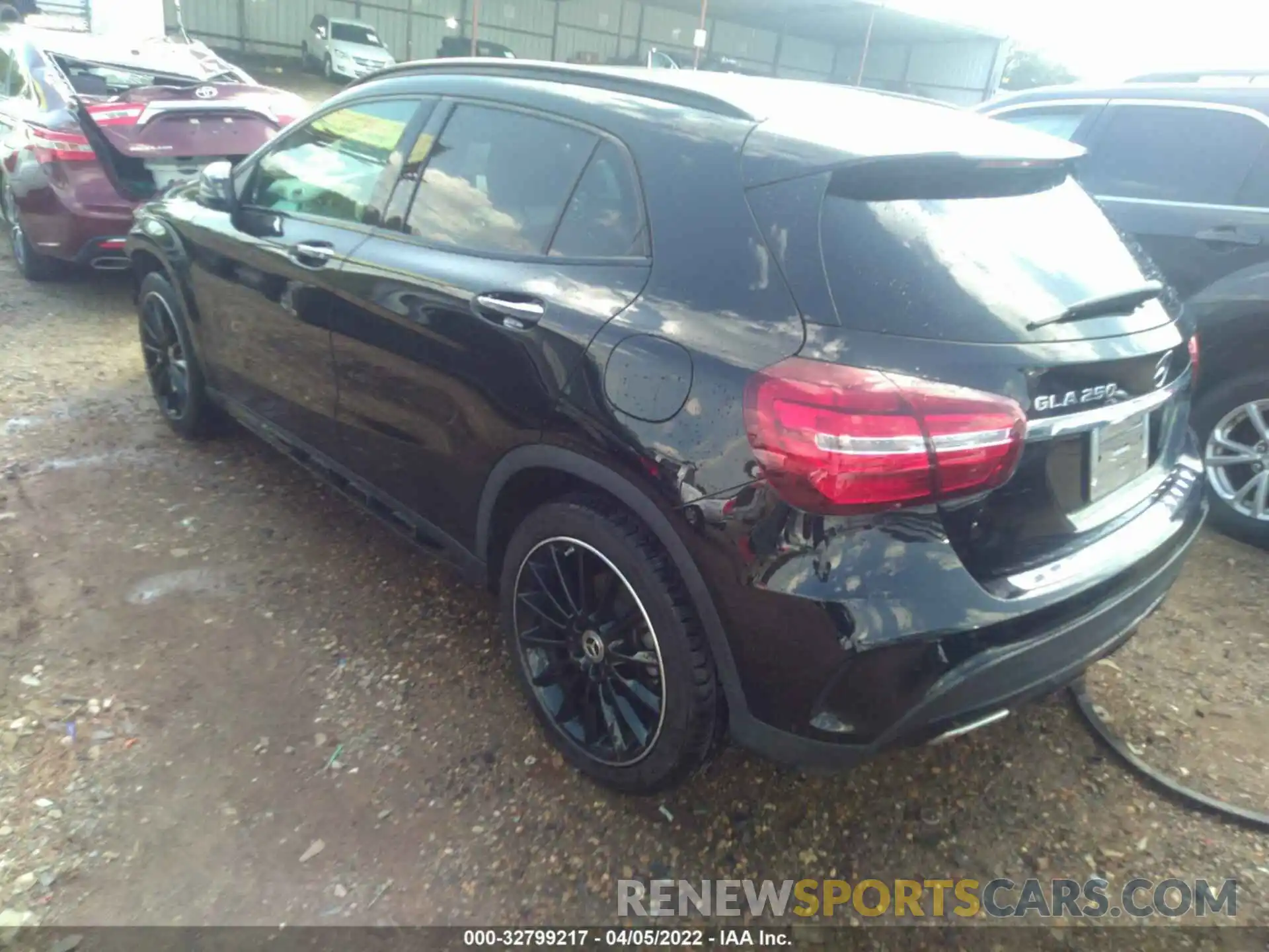 3 Фотография поврежденного автомобиля W1NTG4EB2LU040628 MERCEDES-BENZ GLA 2020