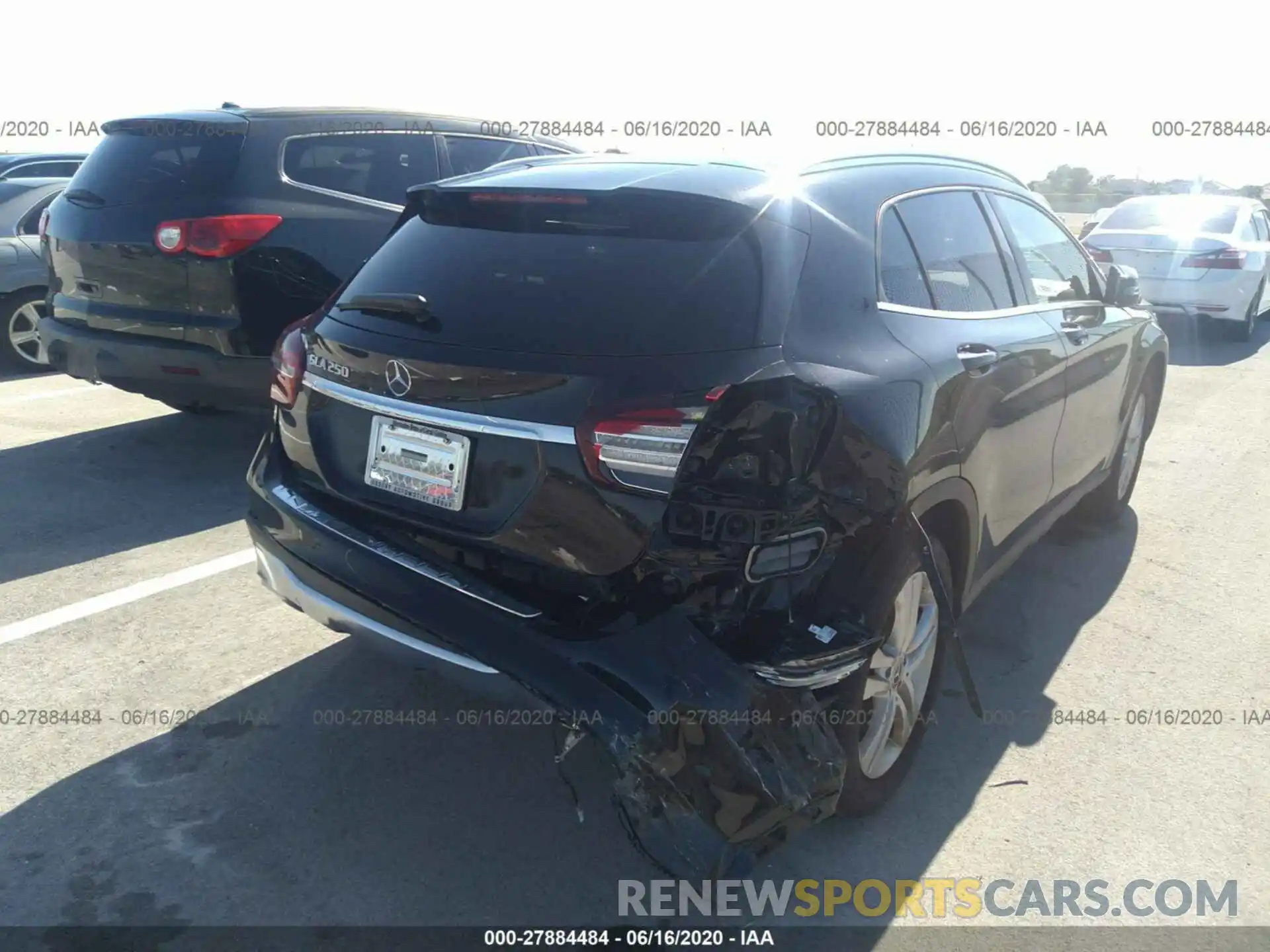 6 Photograph of a damaged car W1NTG4EB6LJ695621 MERCEDES-BENZ GLA 2020