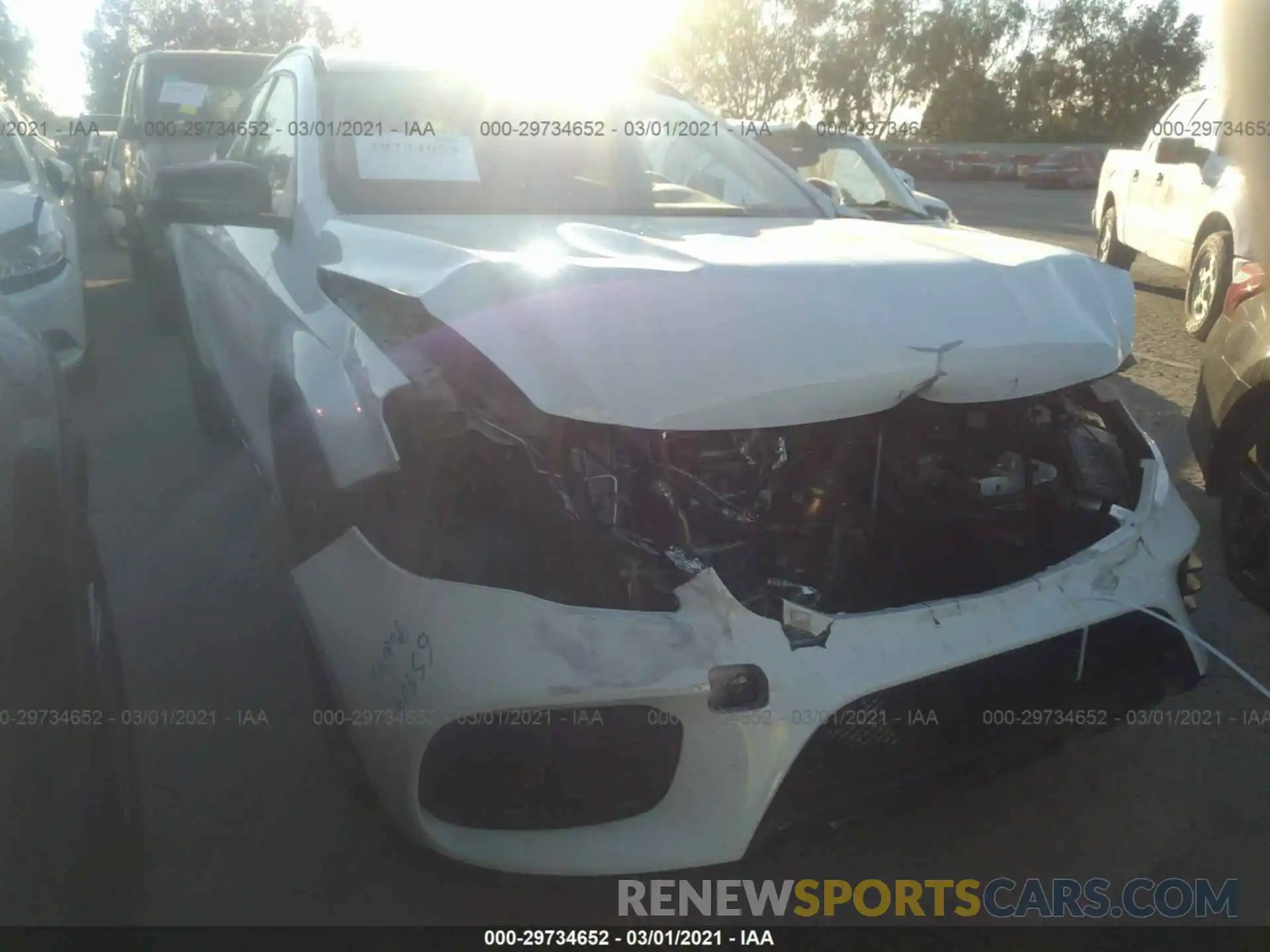 1 Photograph of a damaged car W1NTG4EB7LU040592 MERCEDES-BENZ GLA 2020