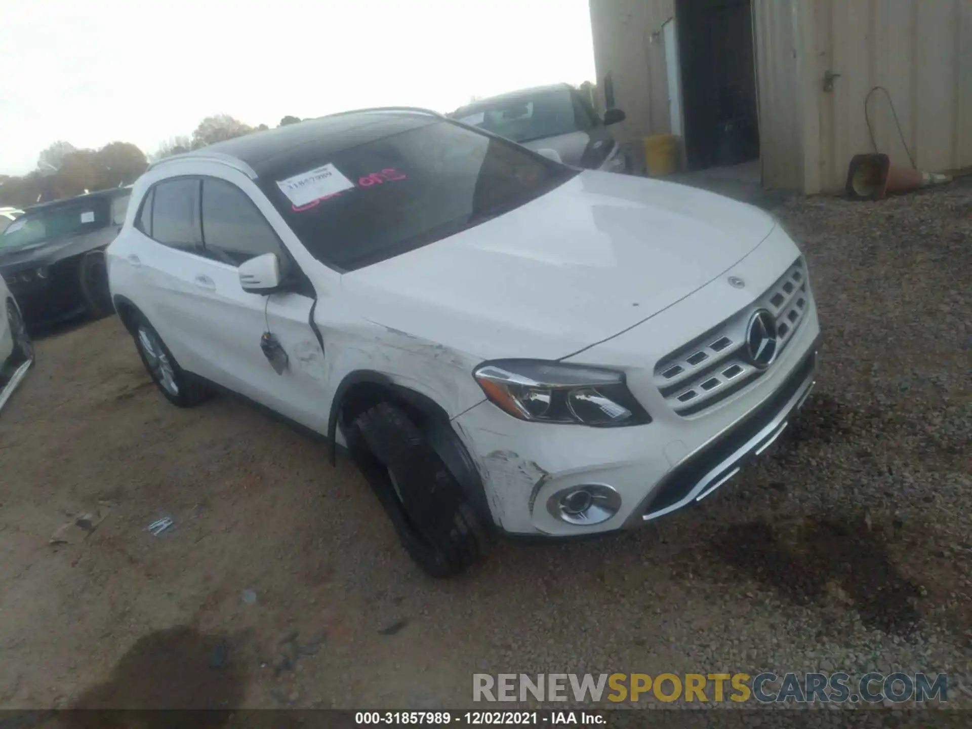 1 Photograph of a damaged car W1NTG4EBXLU029313 MERCEDES-BENZ GLA 2020