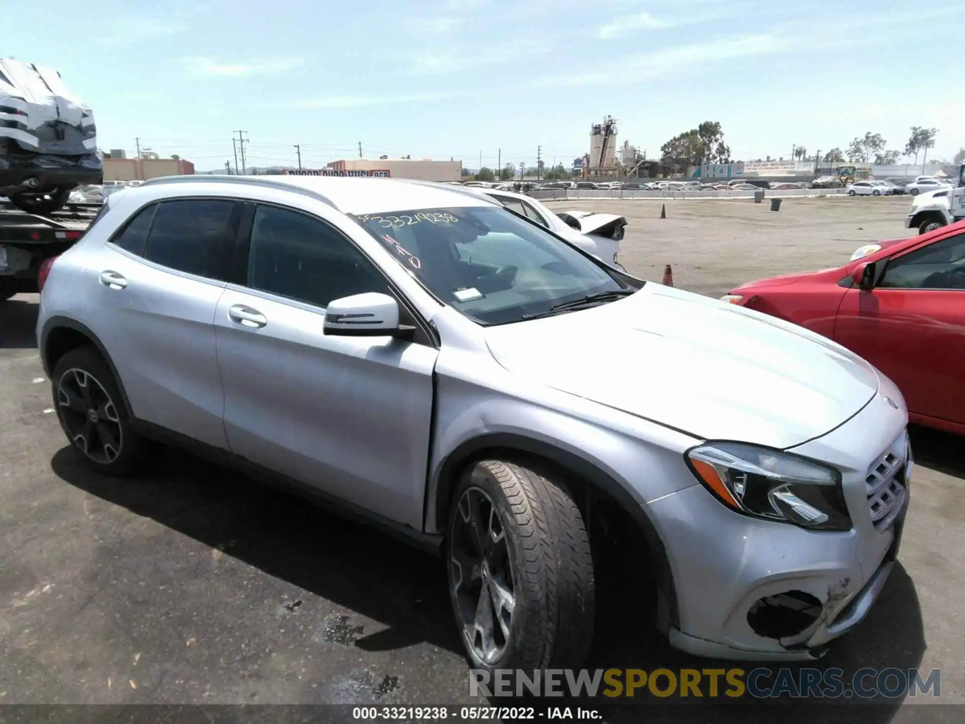 1 Photograph of a damaged car W1NTG4EBXLU030347 MERCEDES-BENZ GLA 2020