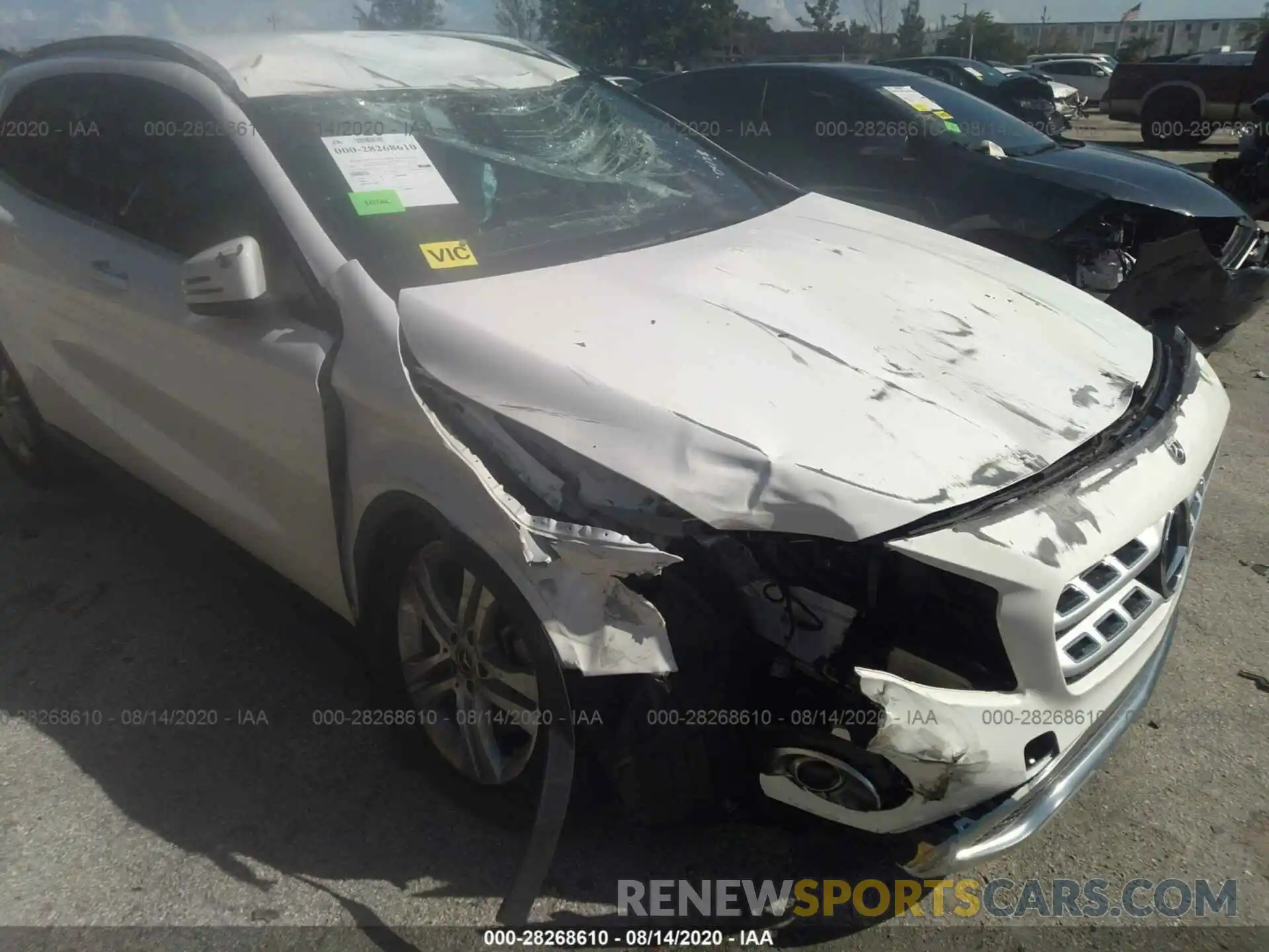 6 Photograph of a damaged car W1NTG4EBXLU030428 MERCEDES-BENZ GLA 2020