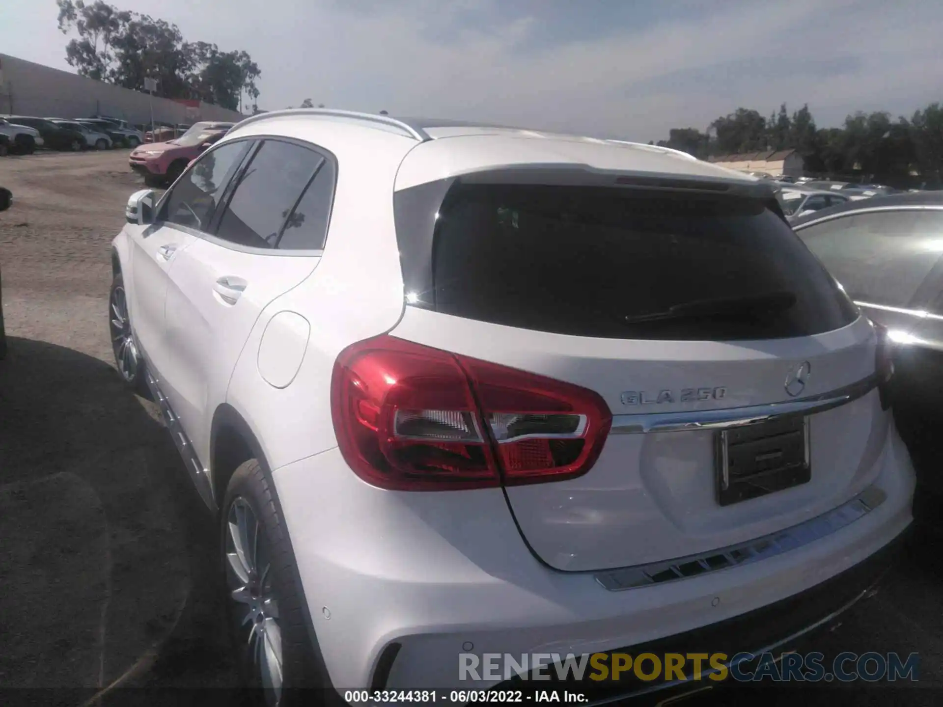 3 Photograph of a damaged car W1NTG4EBXLU040585 MERCEDES-BENZ GLA 2020