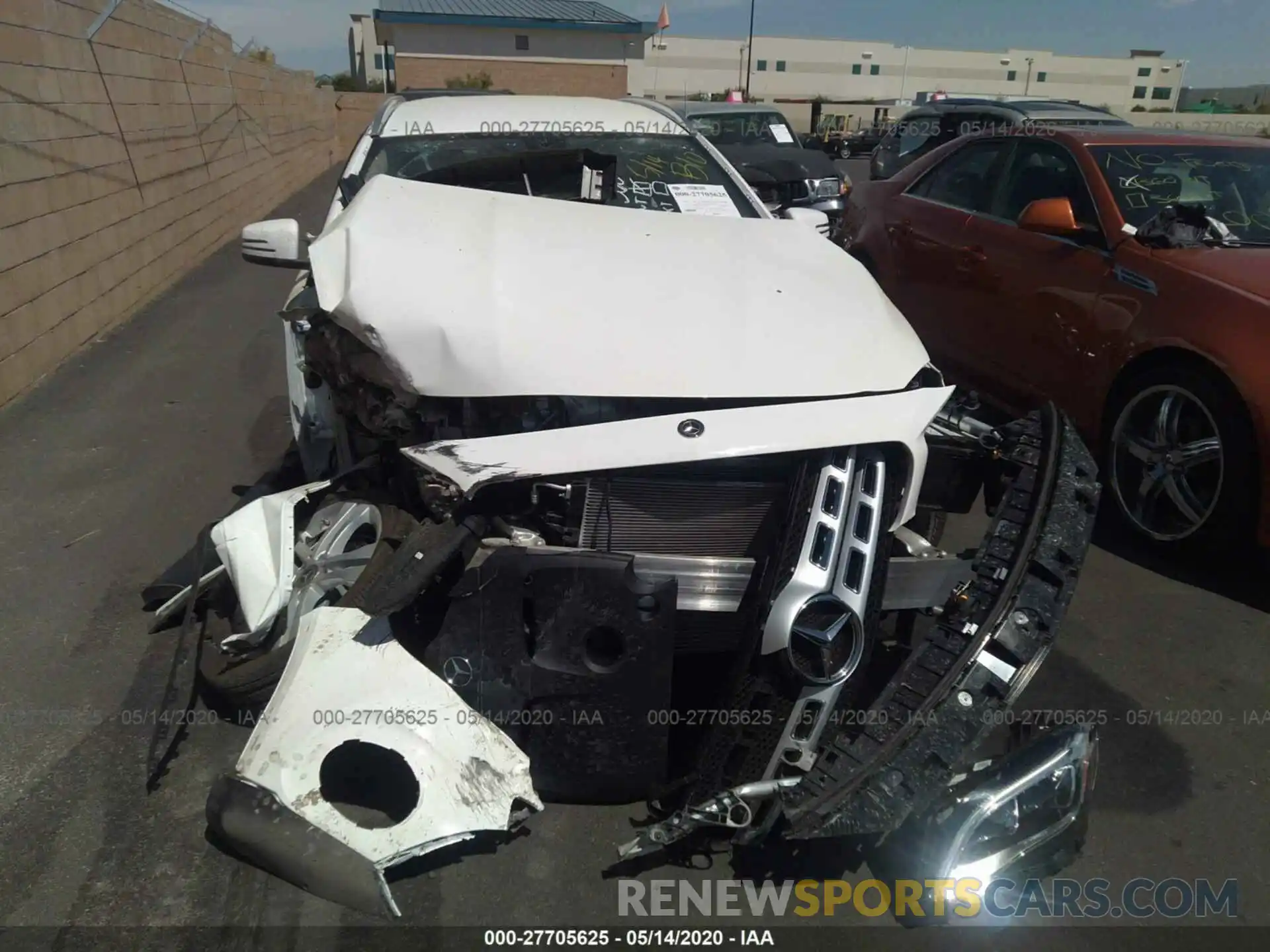 6 Photograph of a damaged car W1NTG4GB0LU040236 MERCEDES-BENZ GLA 2020