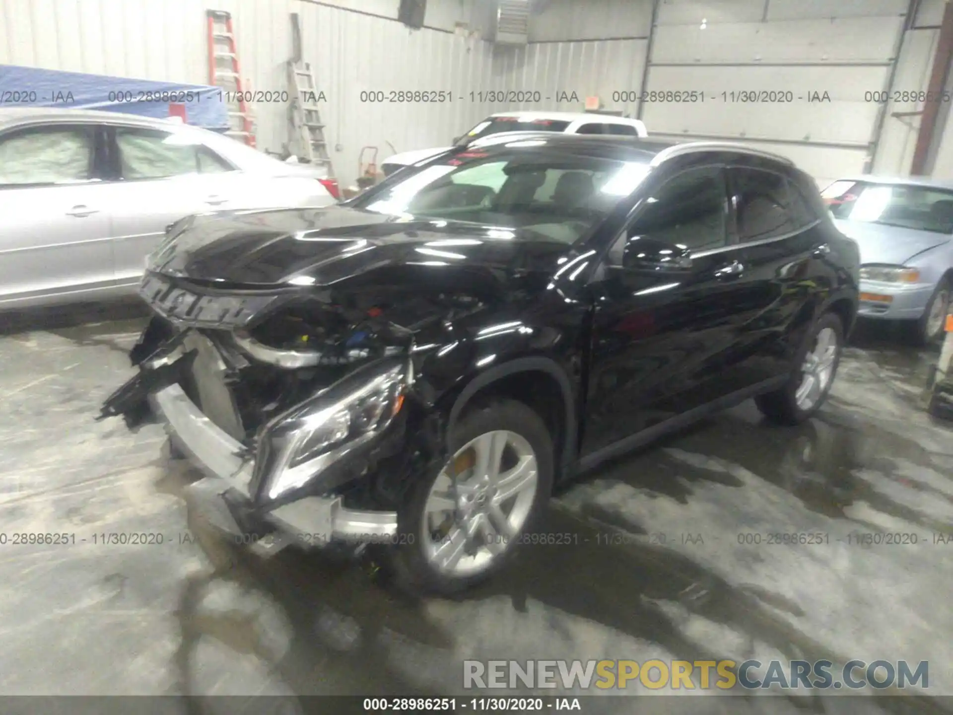 2 Photograph of a damaged car W1NTG4GB5LJ694098 MERCEDES-BENZ GLA 2020