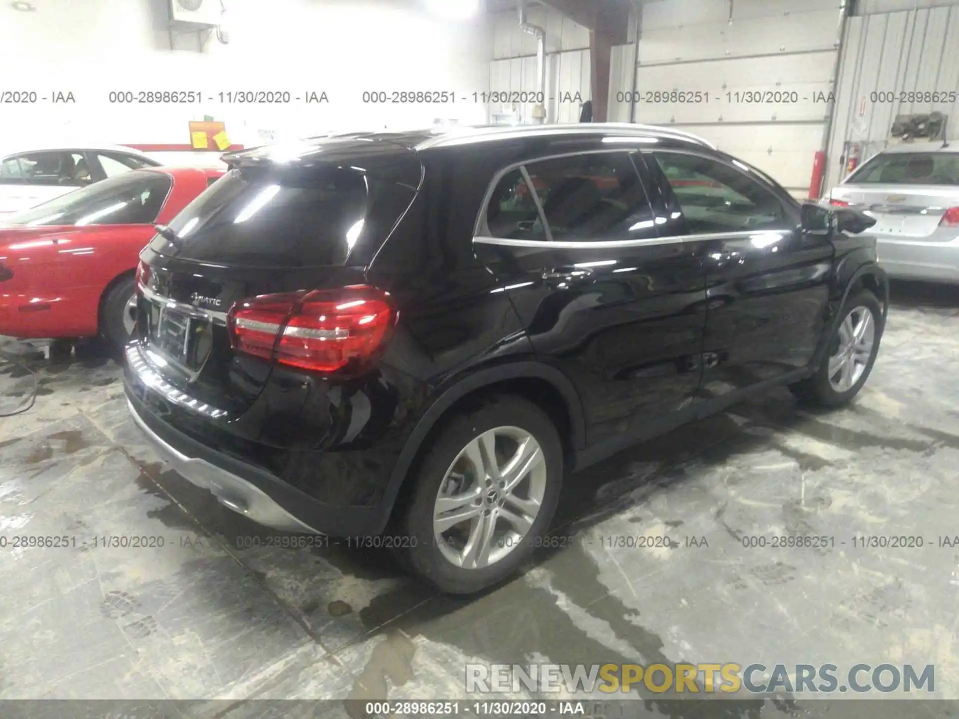 4 Photograph of a damaged car W1NTG4GB5LJ694098 MERCEDES-BENZ GLA 2020