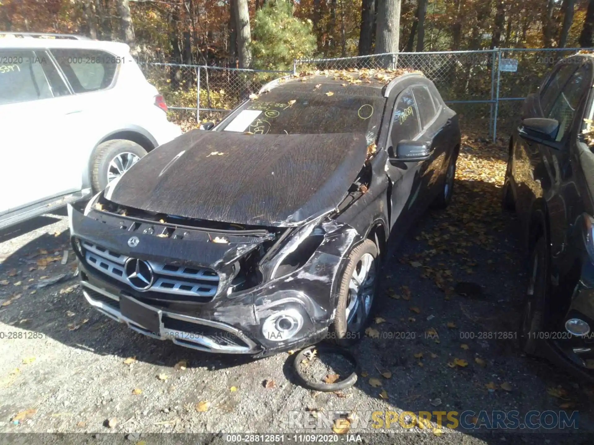 2 Photograph of a damaged car W1NTG4GB5LU031015 MERCEDES-BENZ GLA 2020