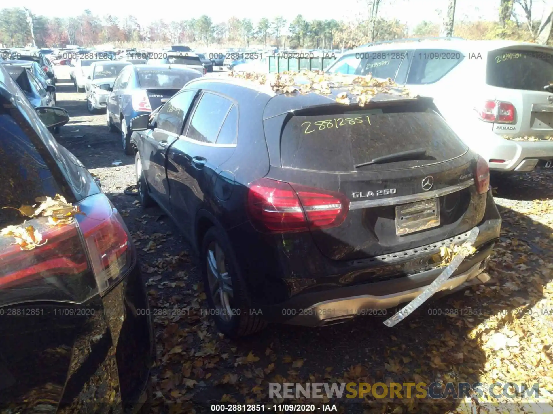 3 Photograph of a damaged car W1NTG4GB5LU031015 MERCEDES-BENZ GLA 2020