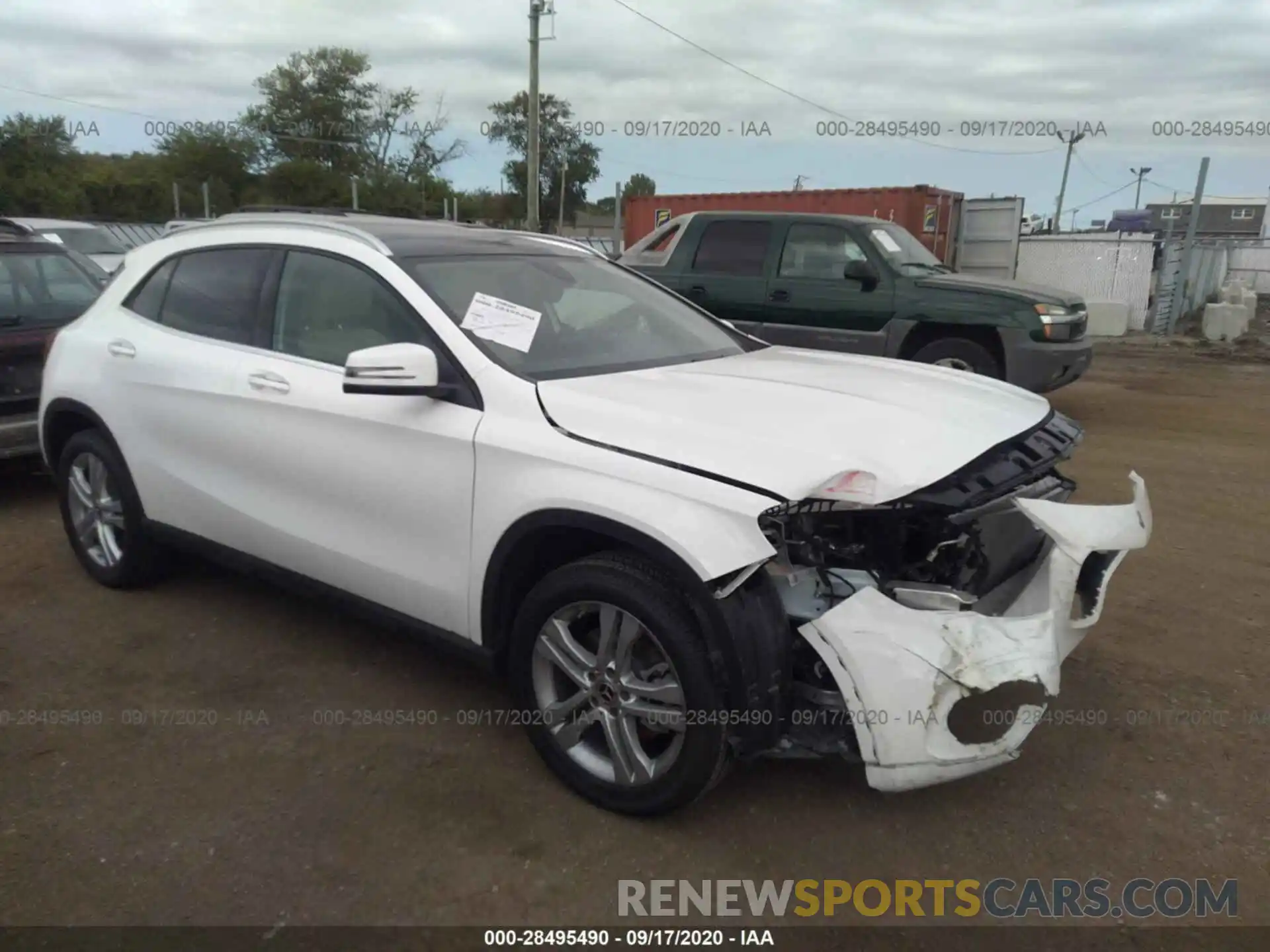 1 Photograph of a damaged car W1NTG4GB6LU031038 MERCEDES-BENZ GLA 2020