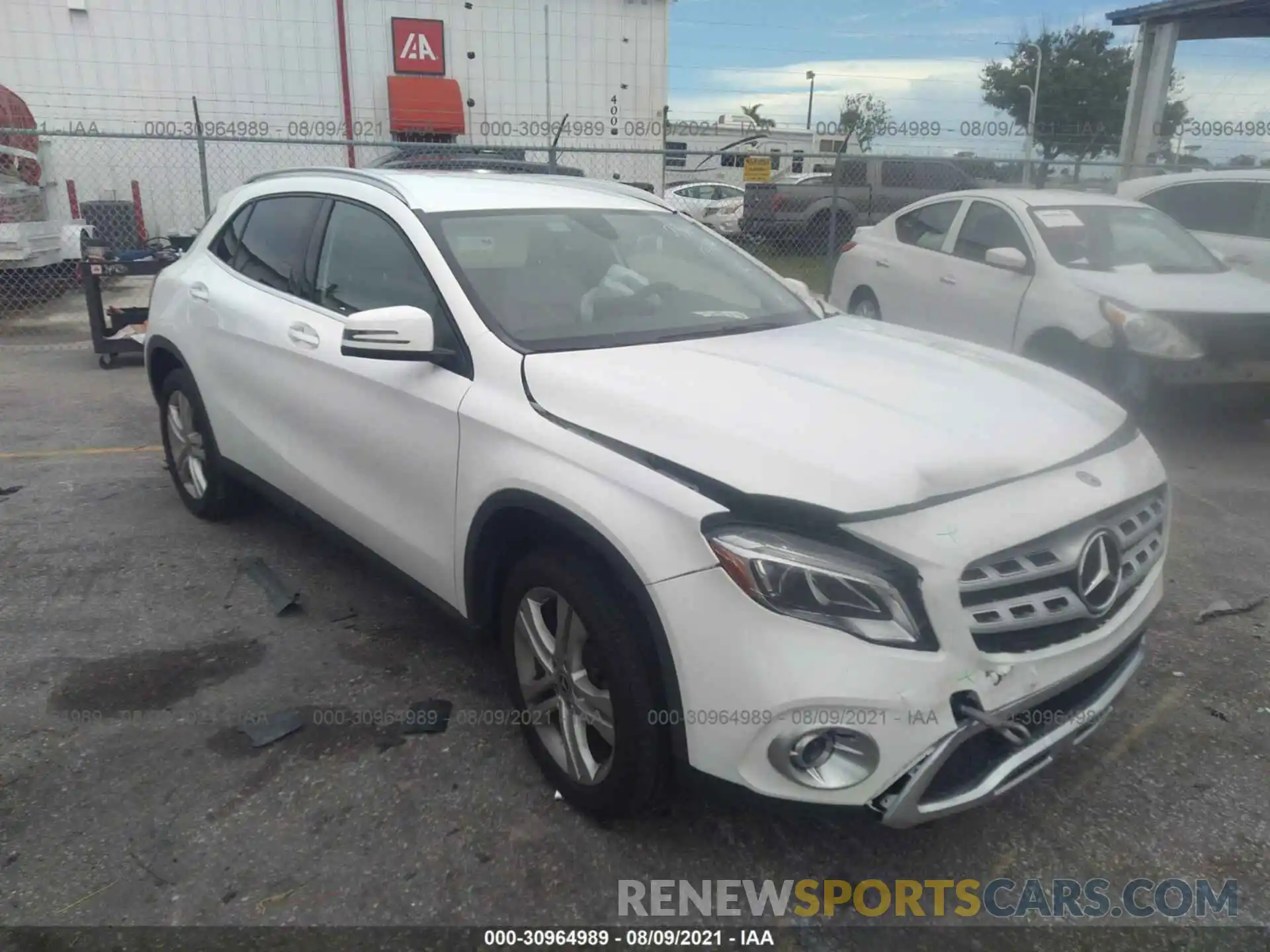 6 Photograph of a damaged car W1NTG4GB8LU029310 MERCEDES-BENZ GLA 2020