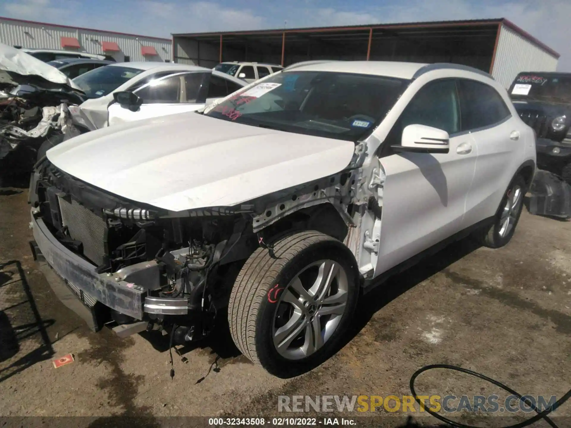 2 Photograph of a damaged car WDCTG4EB0LU022033 MERCEDES-BENZ GLA 2020