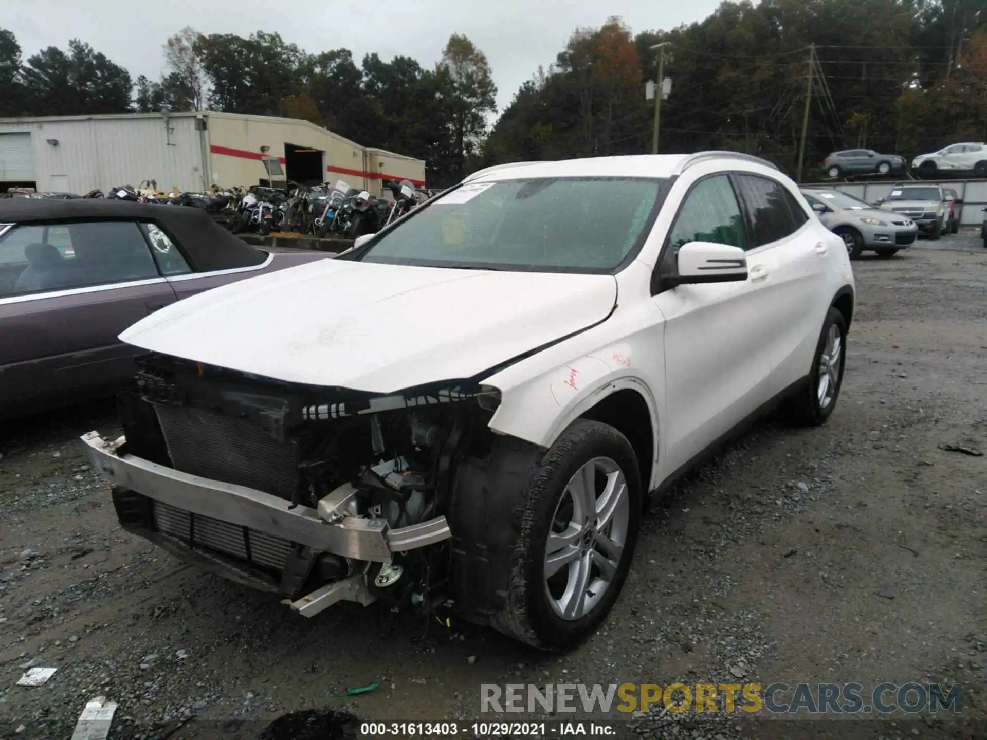 2 Photograph of a damaged car WDCTG4EB0LU028530 MERCEDES-BENZ GLA 2020