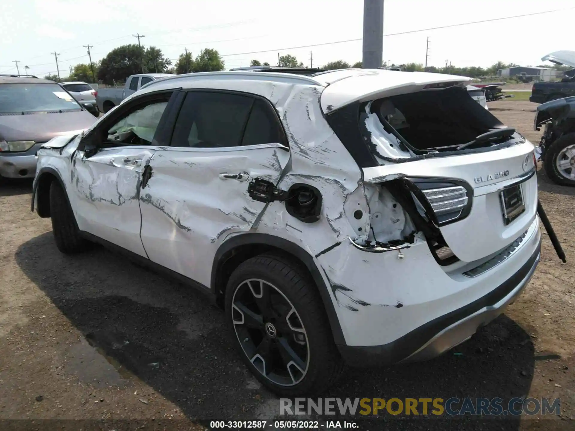 6 Photograph of a damaged car WDCTG4EB1LJ664343 MERCEDES-BENZ GLA 2020