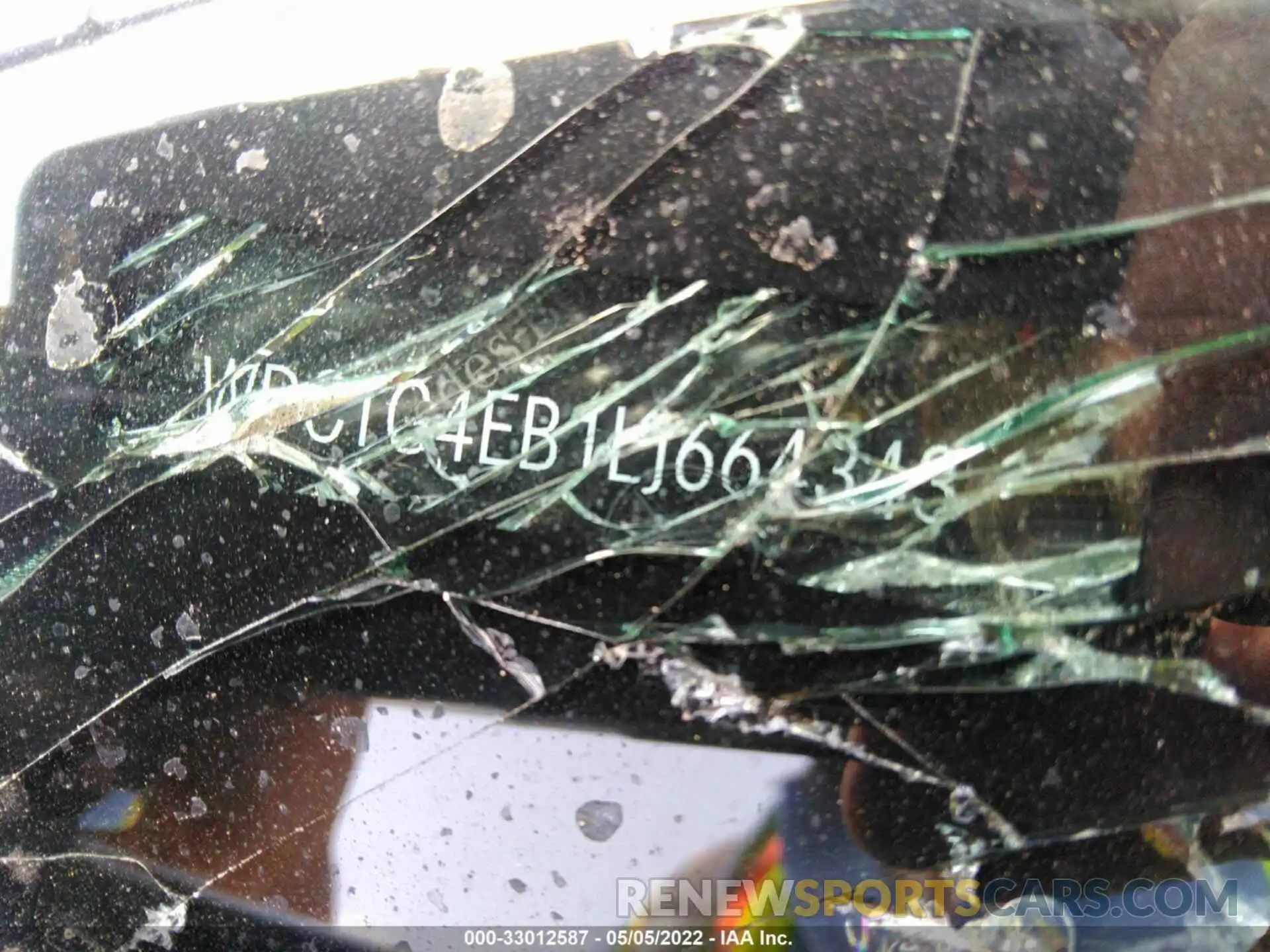 9 Photograph of a damaged car WDCTG4EB1LJ664343 MERCEDES-BENZ GLA 2020