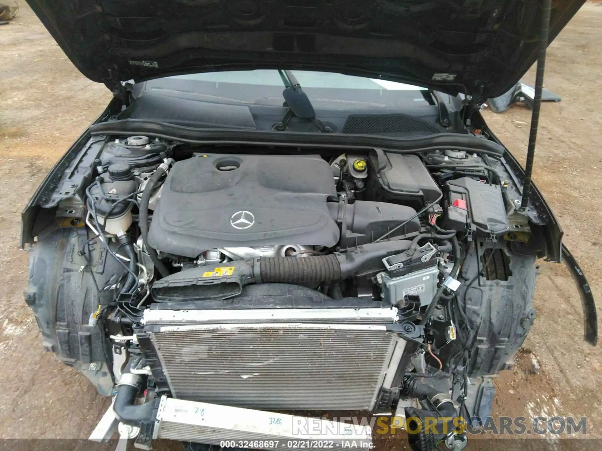 10 Фотография поврежденного автомобиля WDCTG4EB3LU023287 MERCEDES-BENZ GLA 2020