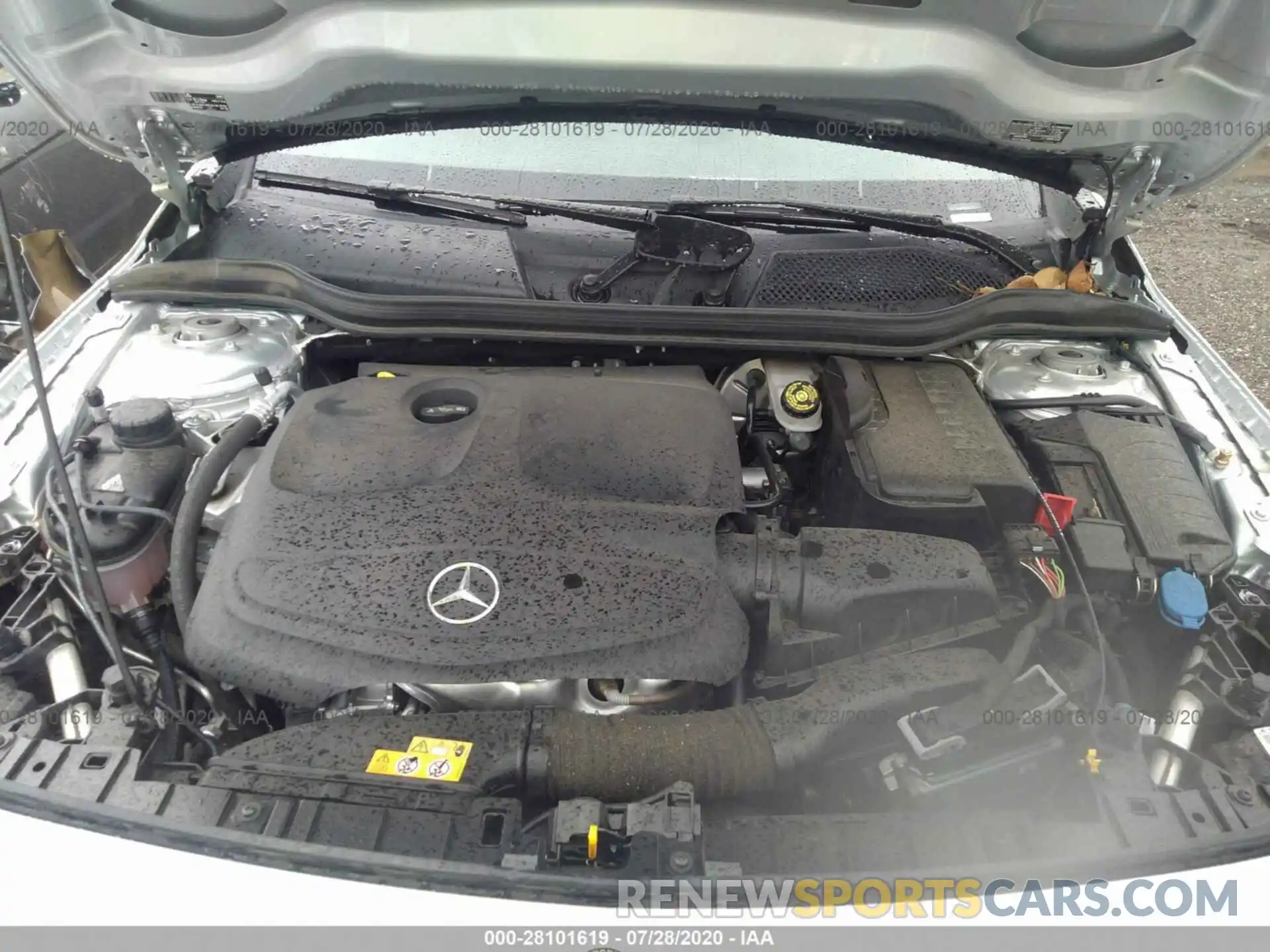 10 Фотография поврежденного автомобиля WDCTG4EB3LU023323 MERCEDES-BENZ GLA 2020