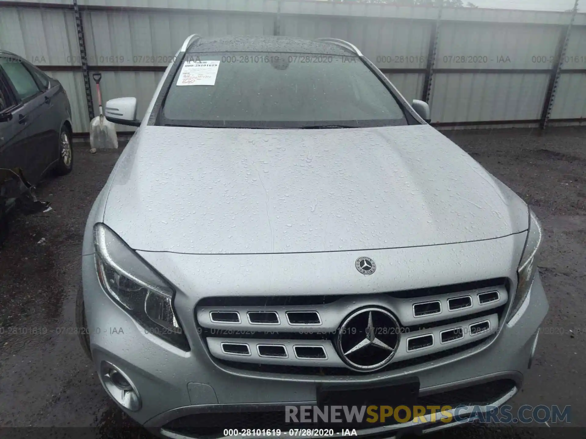 6 Фотография поврежденного автомобиля WDCTG4EB3LU023323 MERCEDES-BENZ GLA 2020