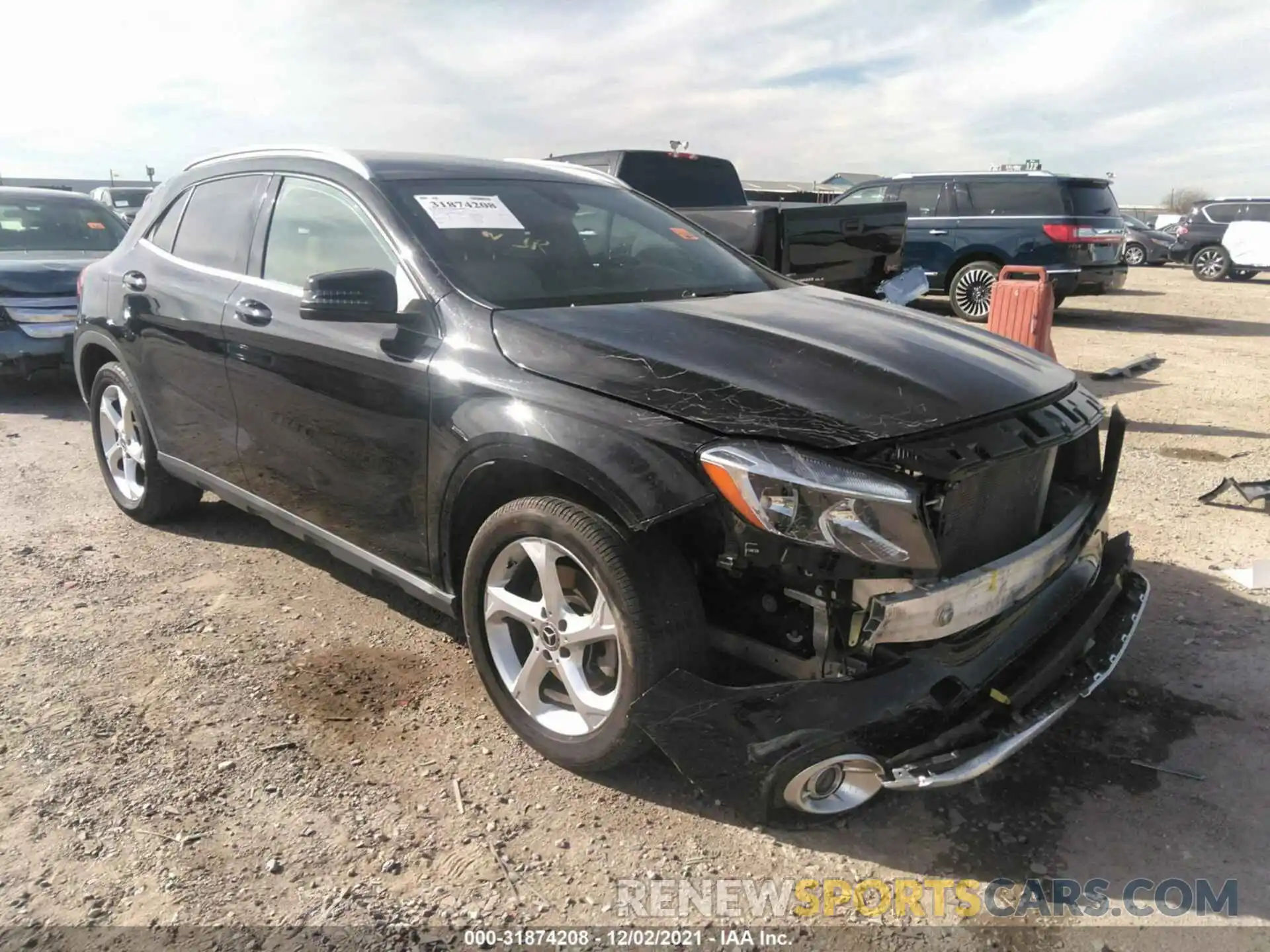 1 Photograph of a damaged car WDCTG4EB3LU024889 MERCEDES-BENZ GLA 2020