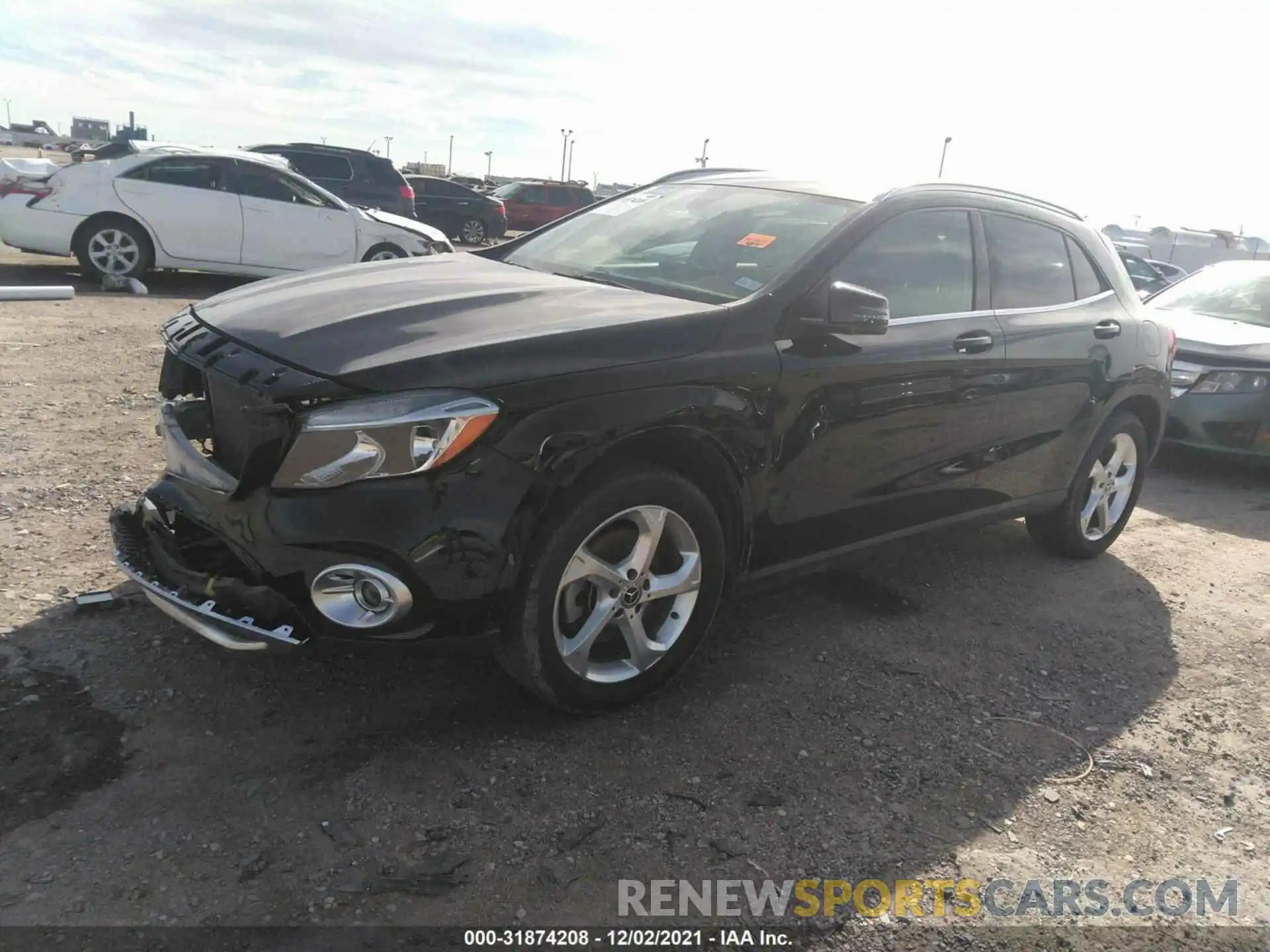 2 Photograph of a damaged car WDCTG4EB3LU024889 MERCEDES-BENZ GLA 2020