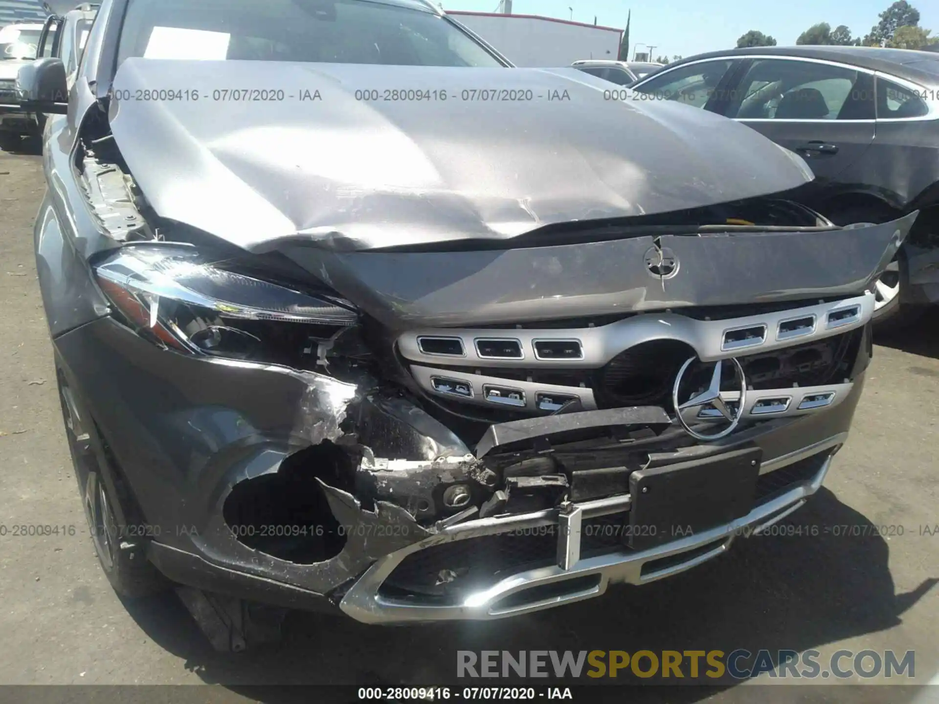 6 Photograph of a damaged car WDCTG4EB5LJ676270 MERCEDES-BENZ GLA 2020